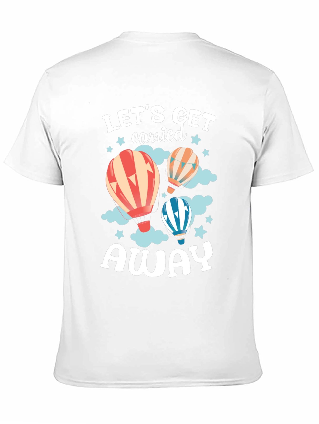Lets Get Carried Away Balloon Graphic Tee