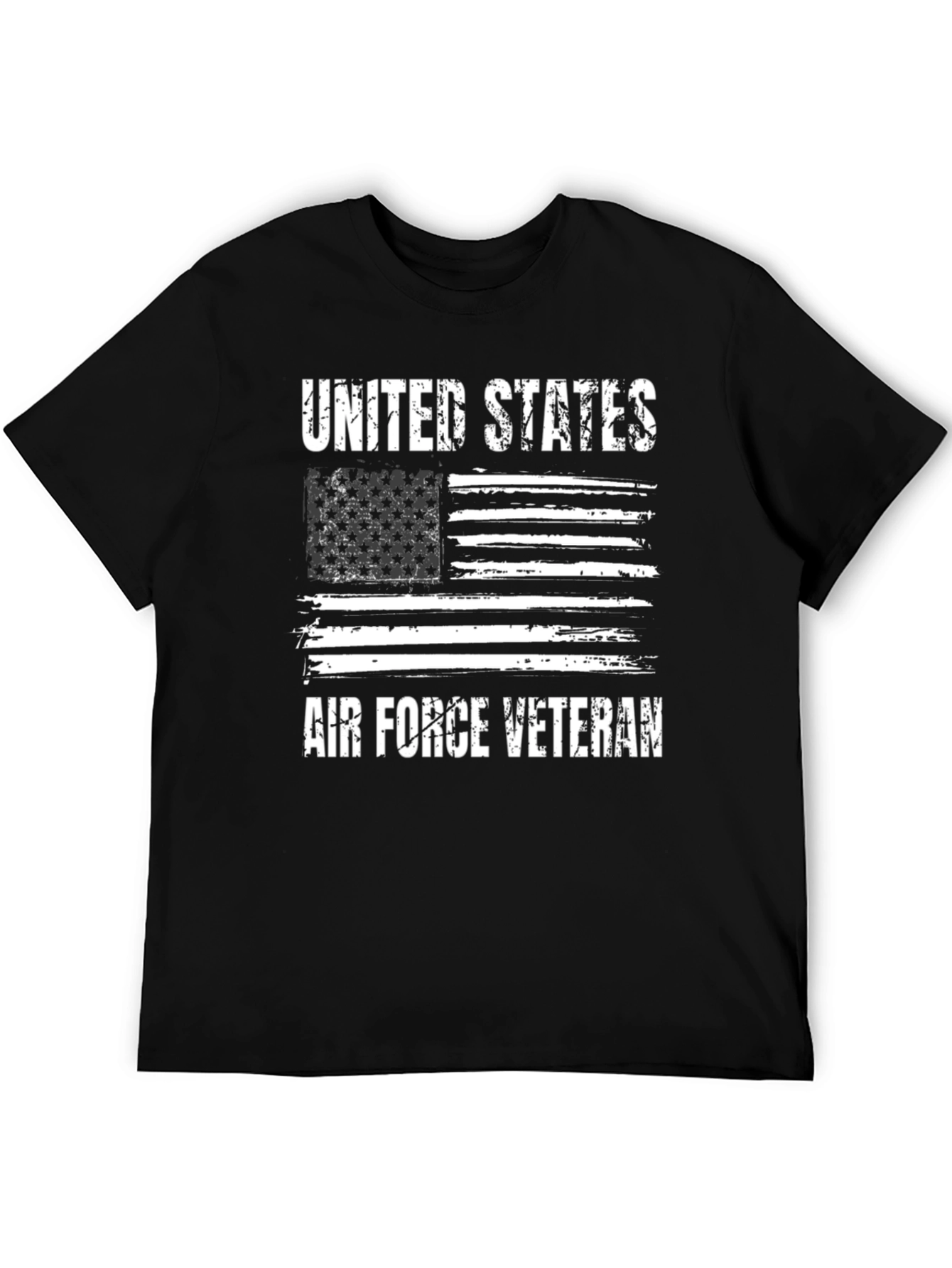United States Air Force Veteran Flag T-Shirt