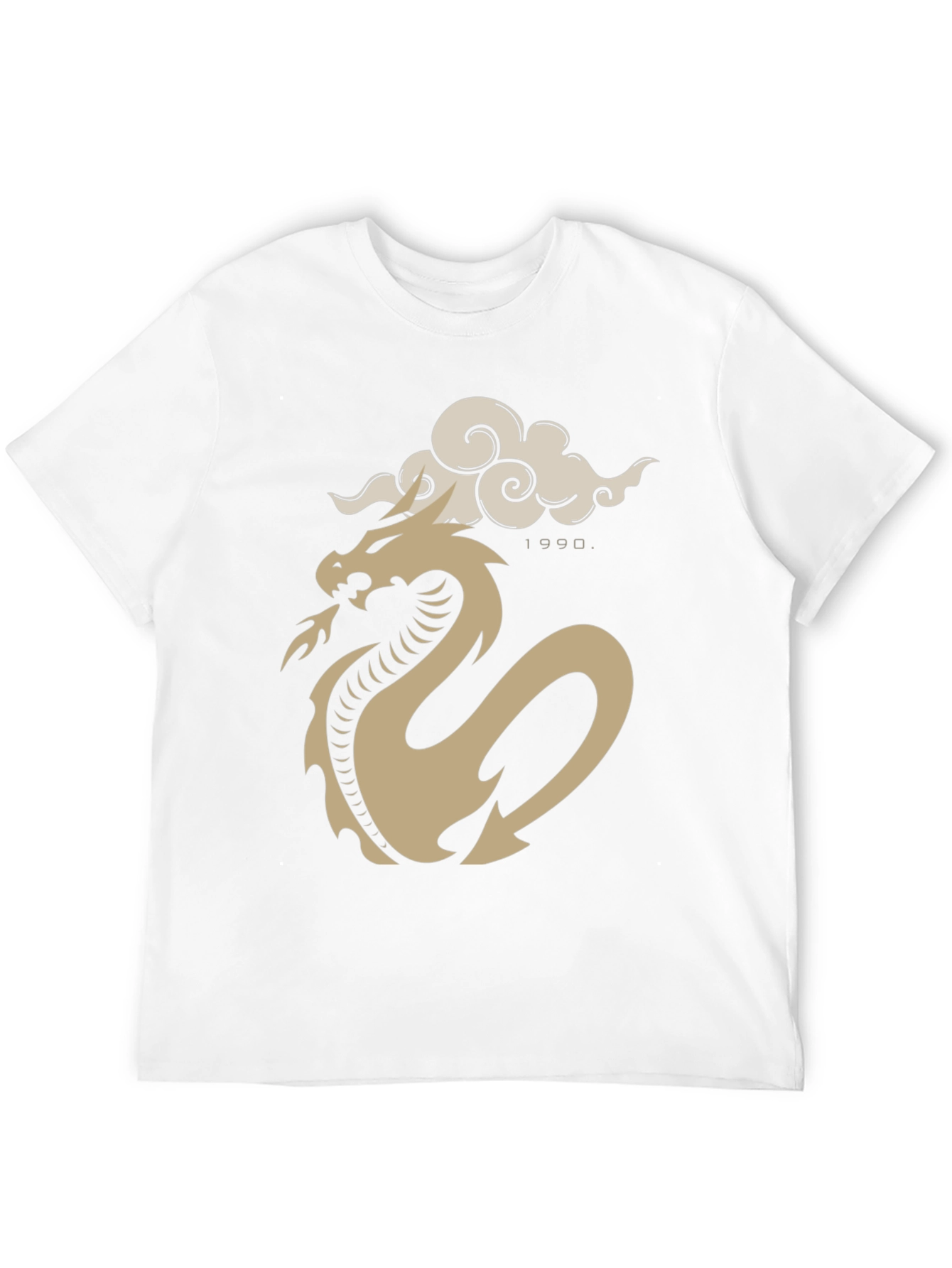 Dragon Cloud Graphic Tee - Black