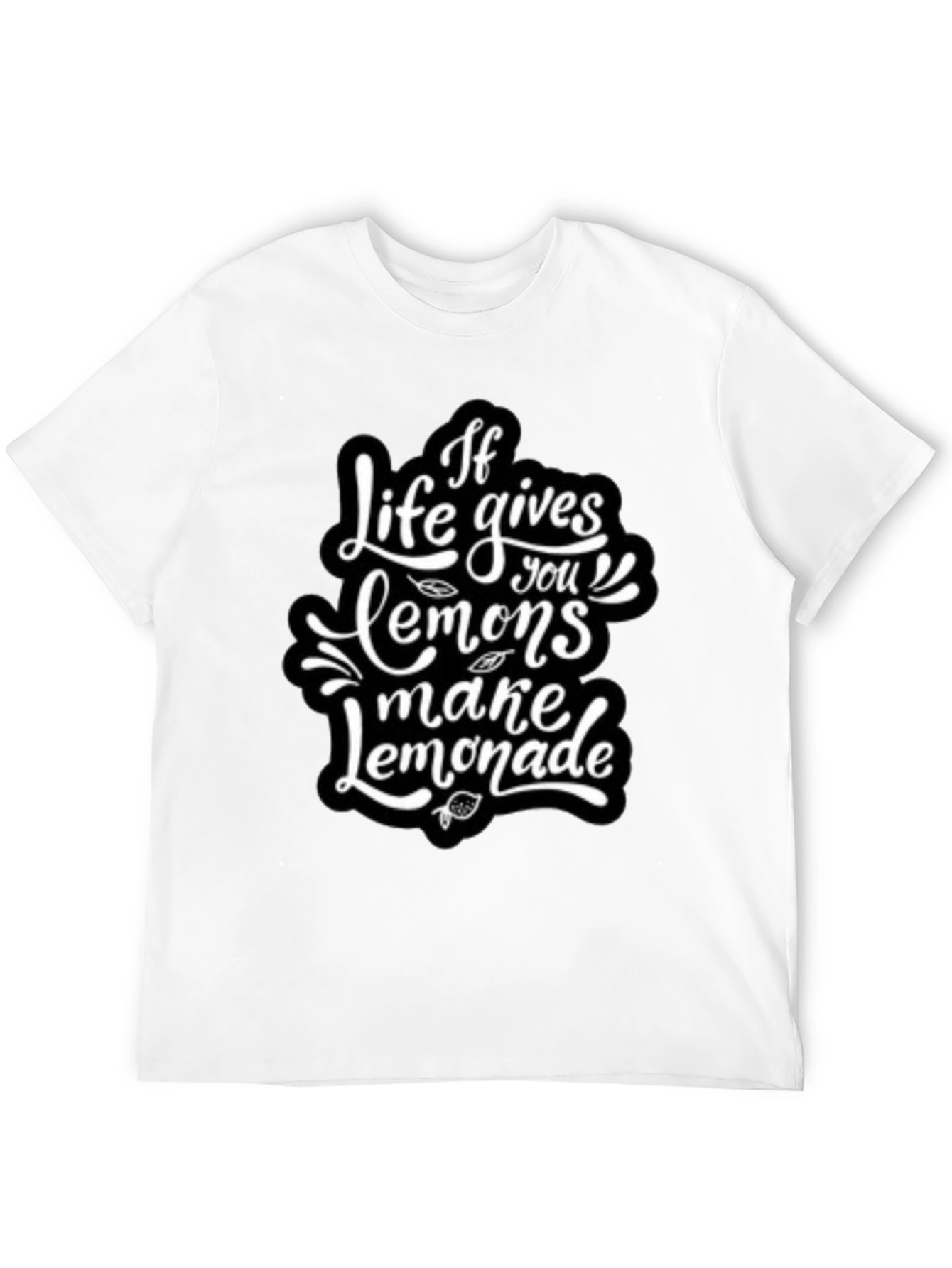 Life Gives You Lemons Black T-Shirt