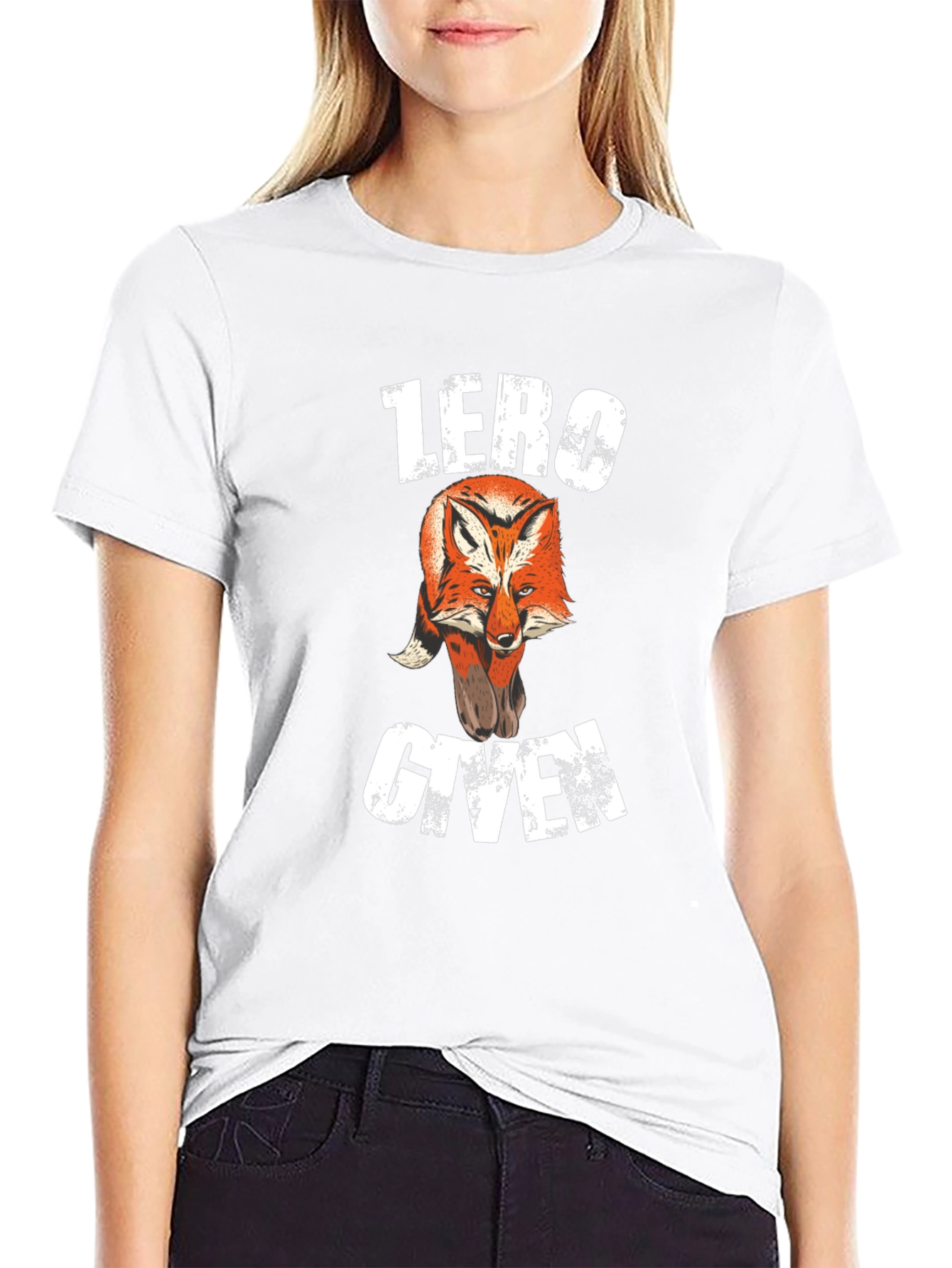 Zero Fox Given T-Shirt - Funny Animal Tee