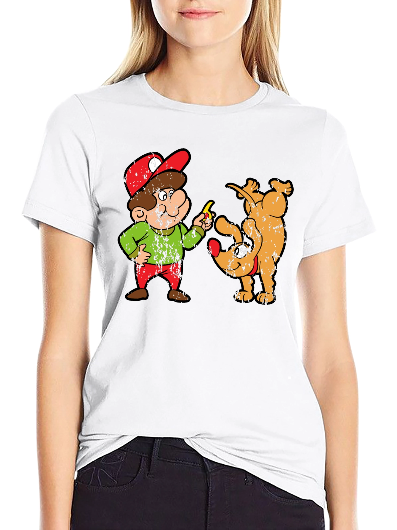 Funny Cartoon Graphic Tee