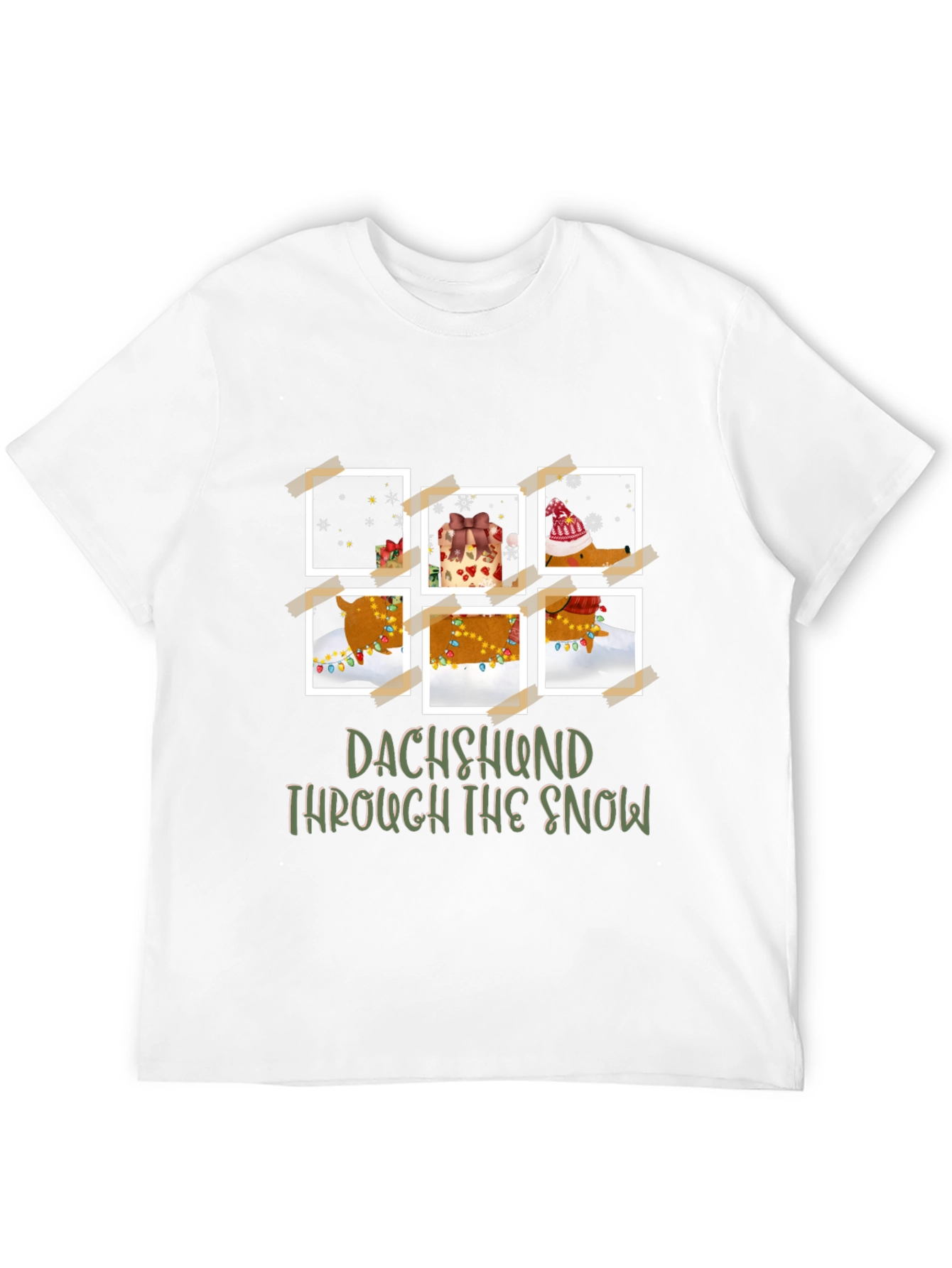 Dachshund Through The Snow T-Shirt