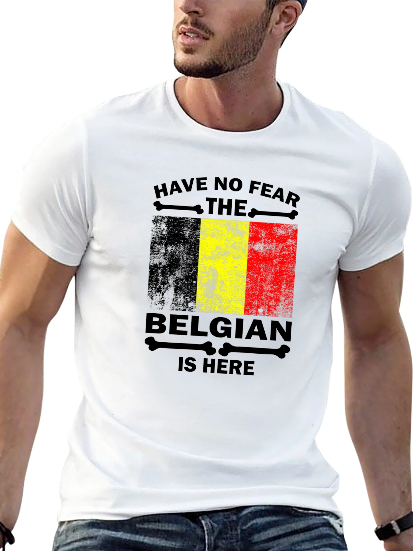 Belgian Pride T-Shirt - Have No Fear Design