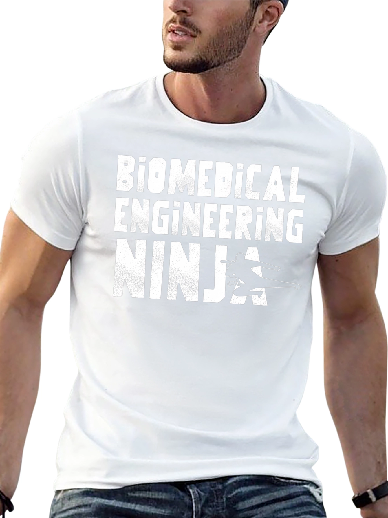 Biomedical Engineering Ninja Graphic T-Shirt