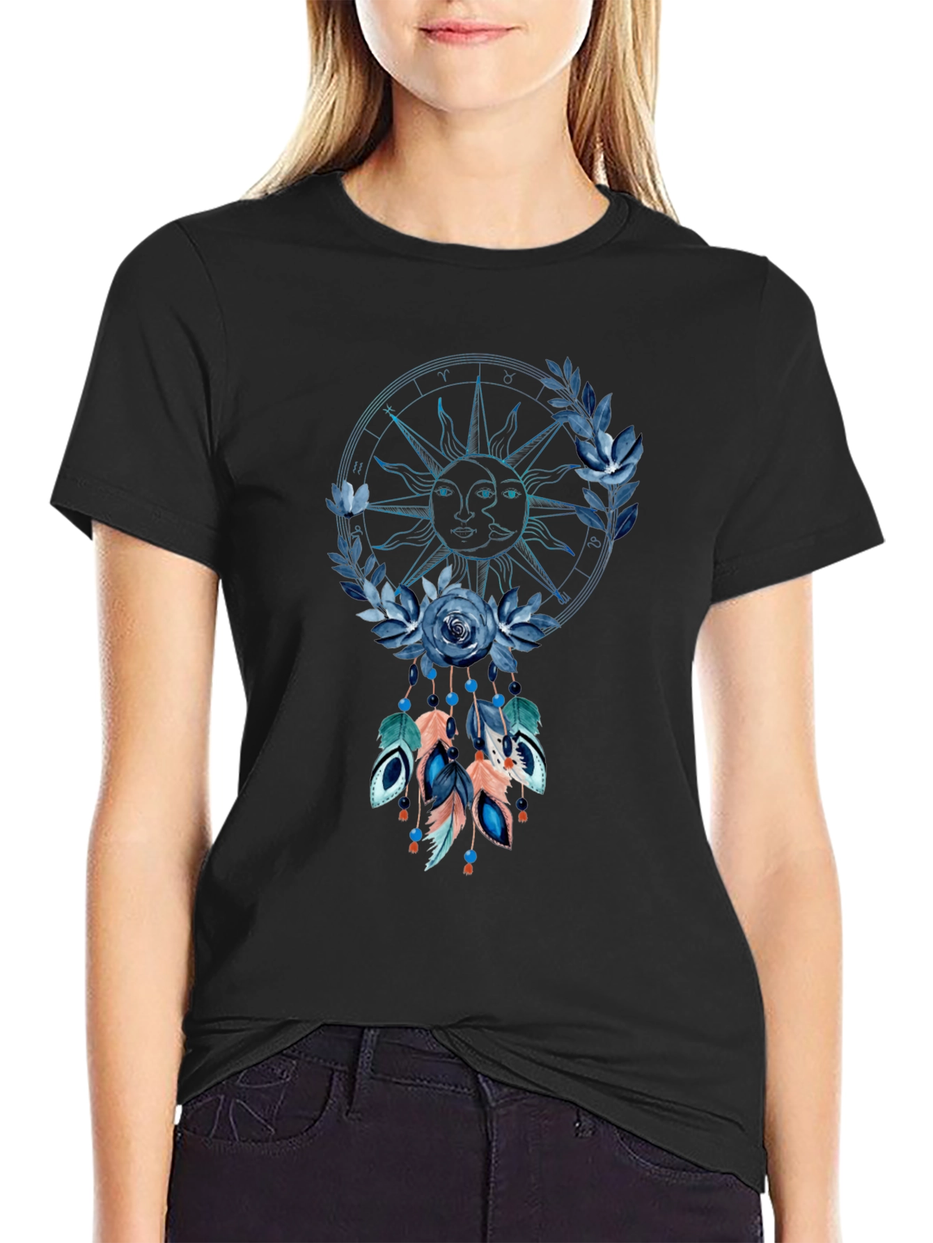 Celestial Dreamcatcher Graphic Tee - Unisex