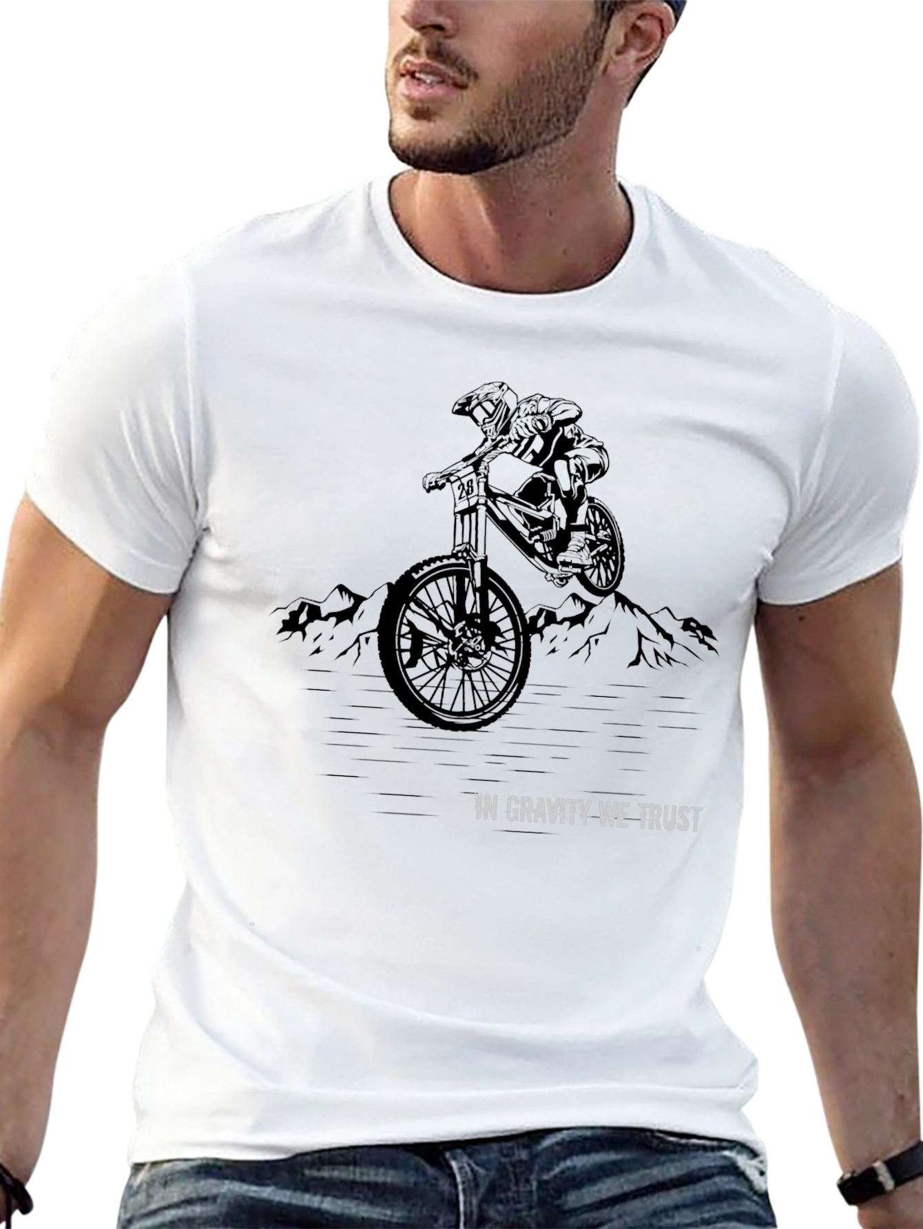 Gravity Trust Mountain Bike Graphic Tee