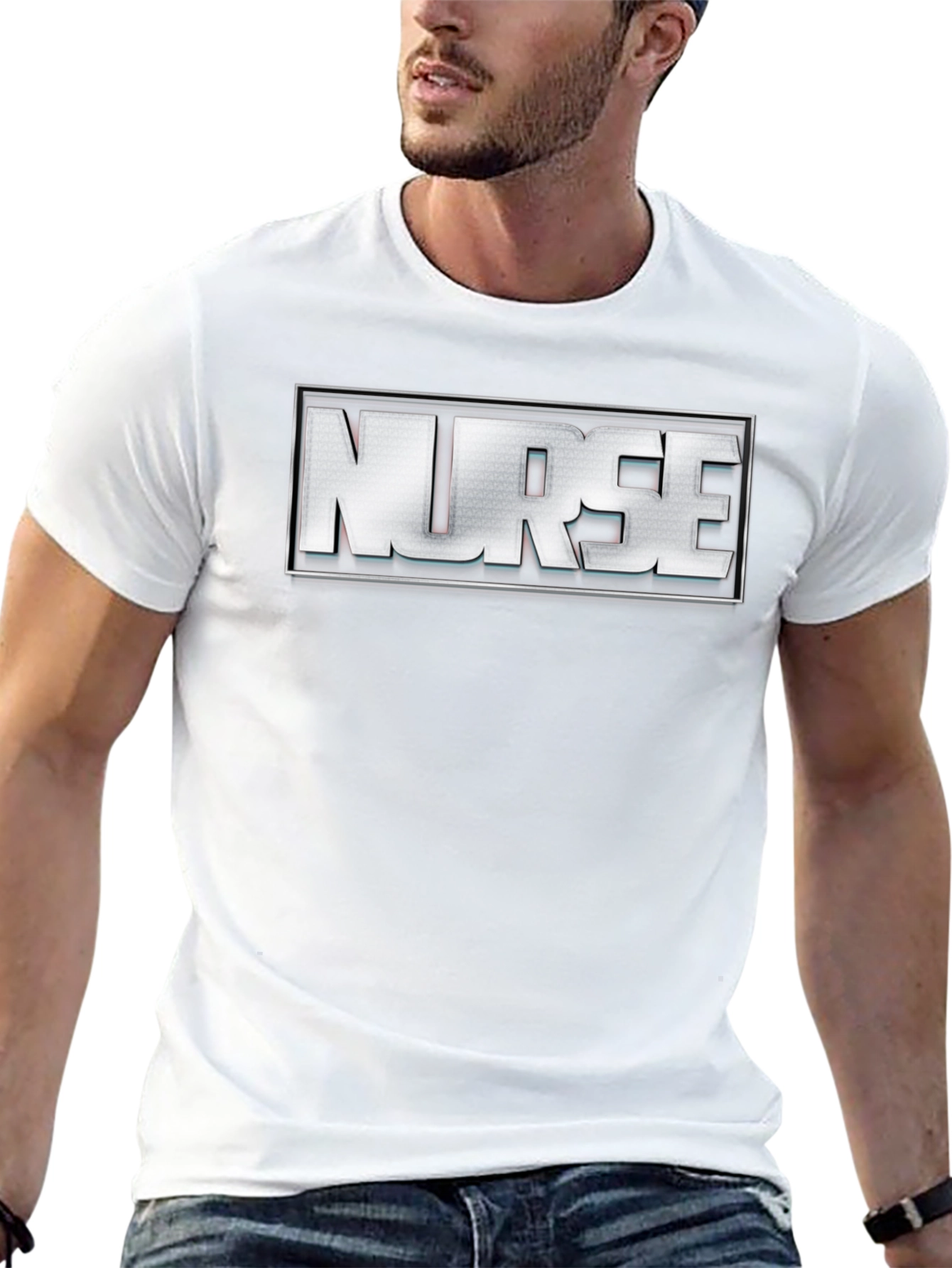 Nurse T-Shirt - Silver Logo