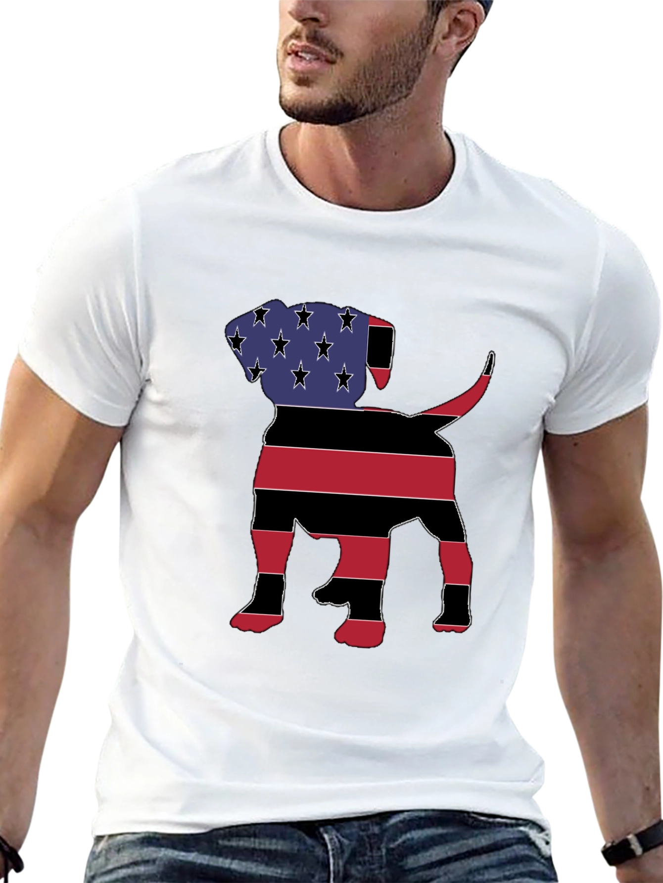 Patriotic Dog T-Shirt