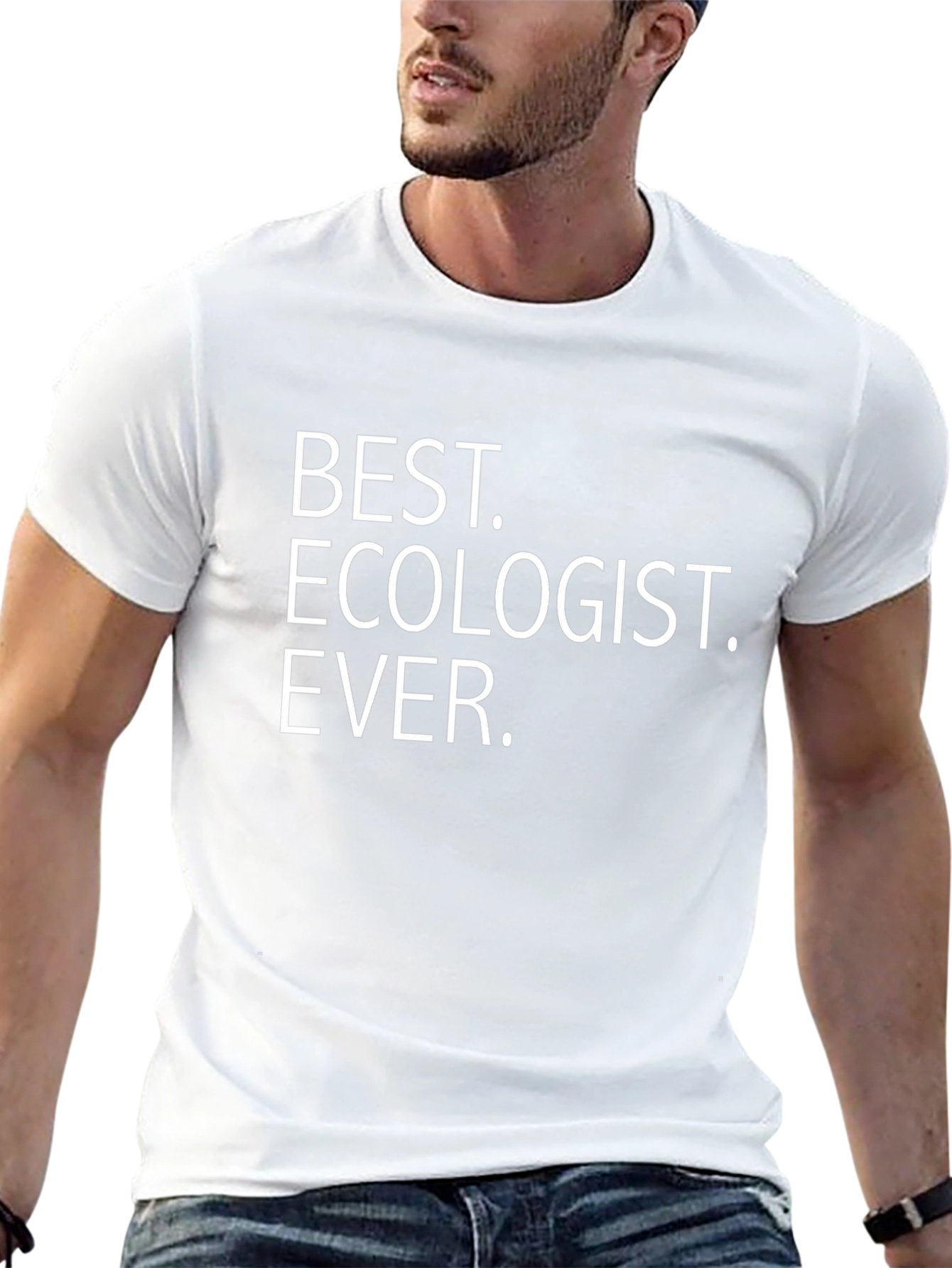 Best Ecologist Ever - Black T-Shirt