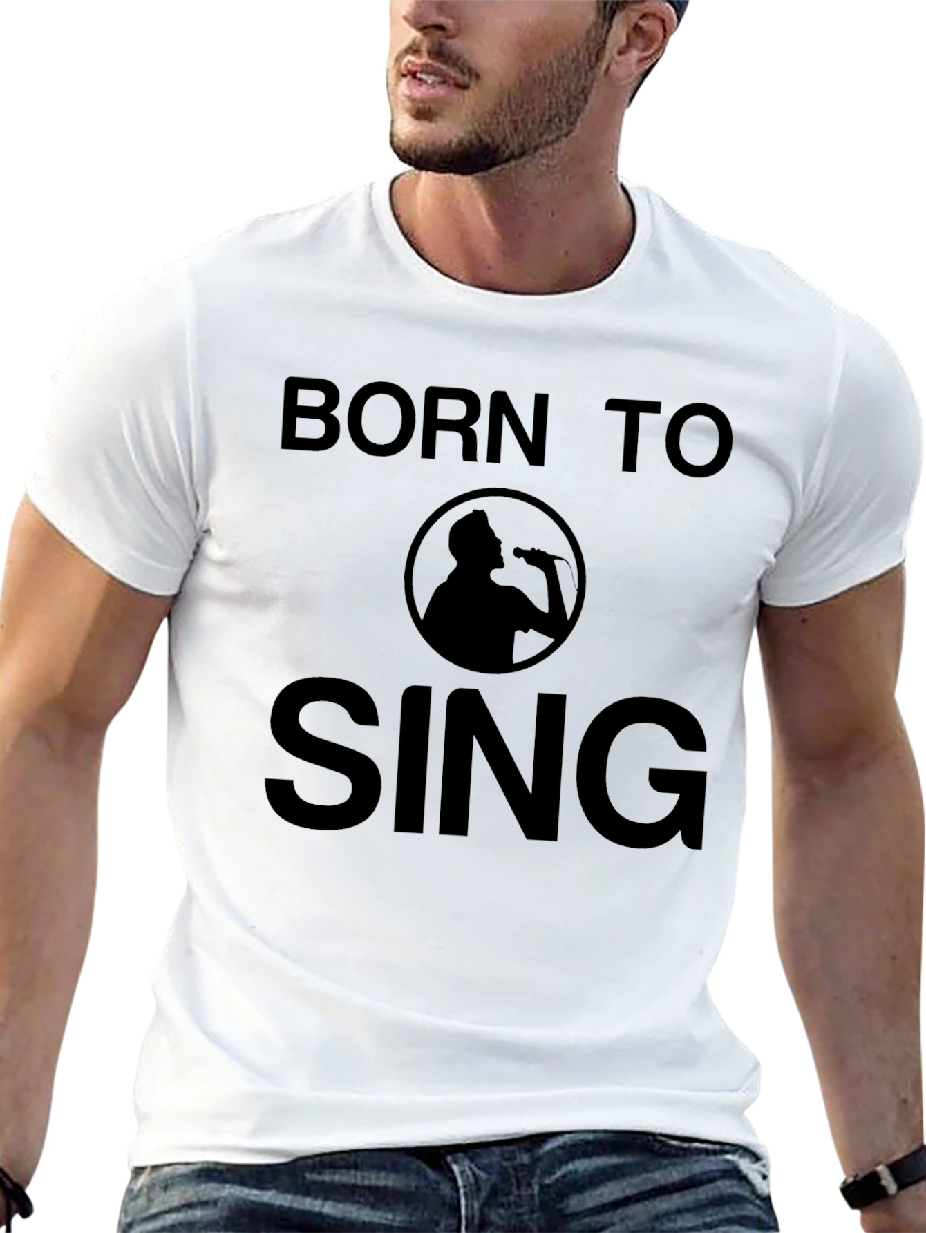 Born to Sing T-Shirt - Mens Graphic Tee