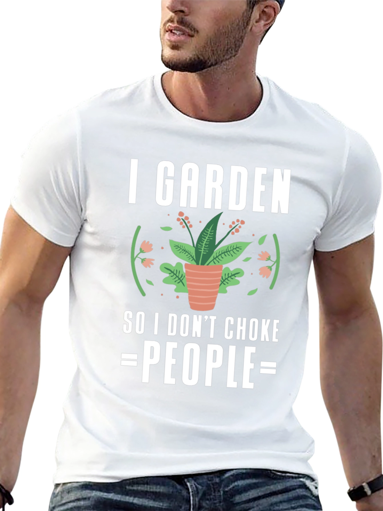I Garden So I Dont Choke People T-Shirt