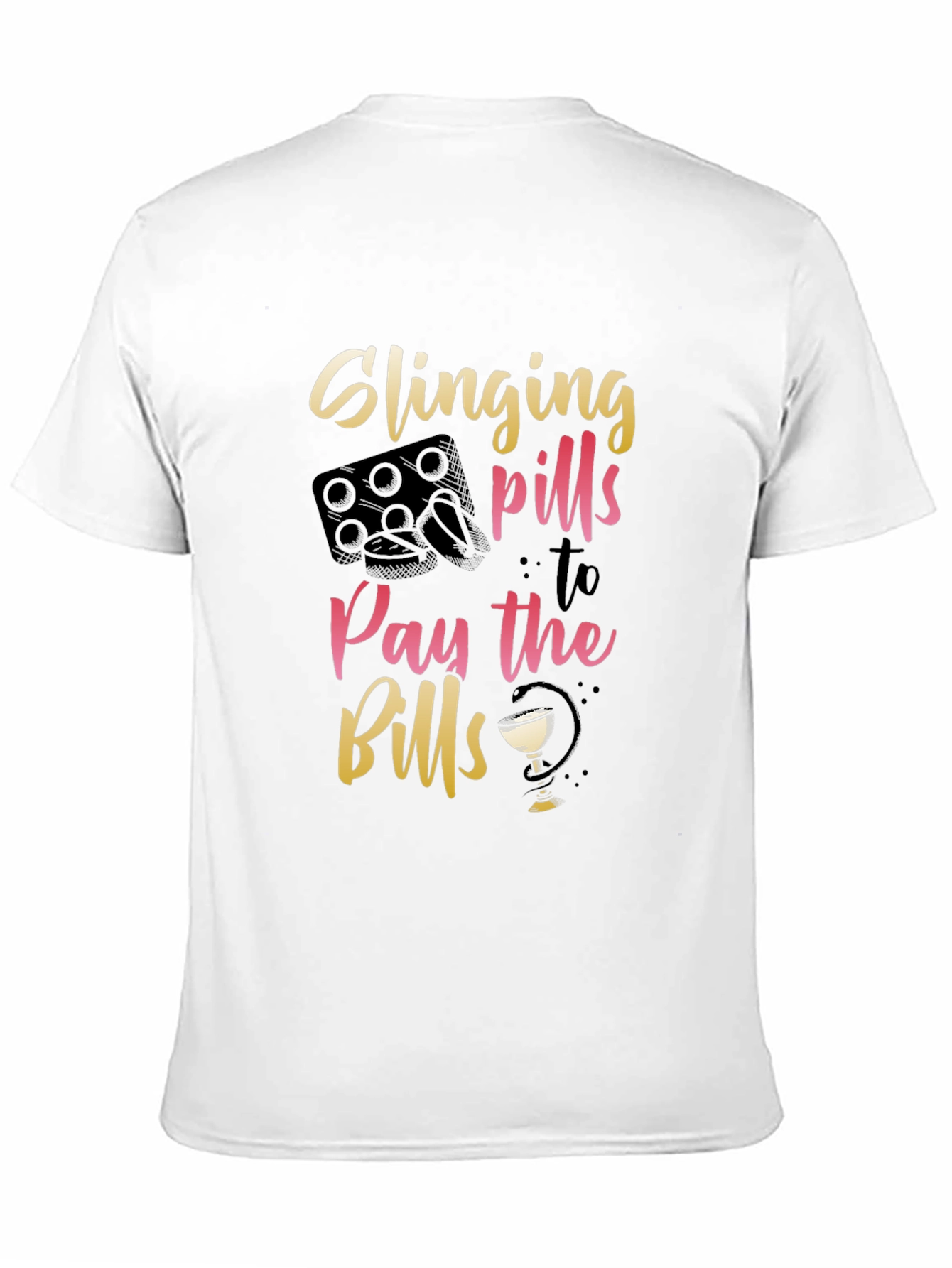 Slinging Pills T-Shirt - Funny Pharmacy Tee