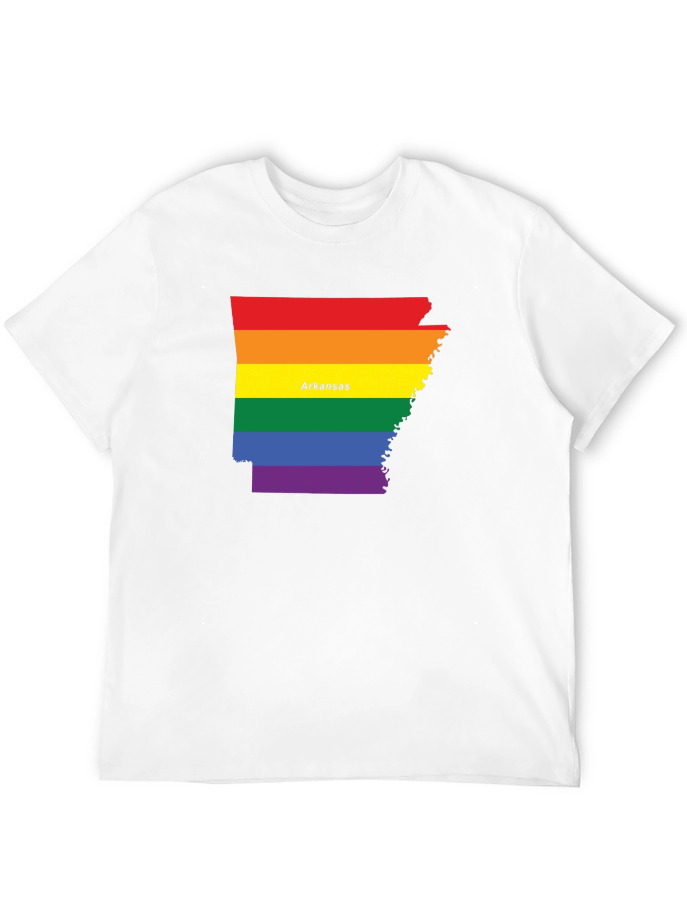 Arkansas Pride T-Shirt - Rainbow State Tee