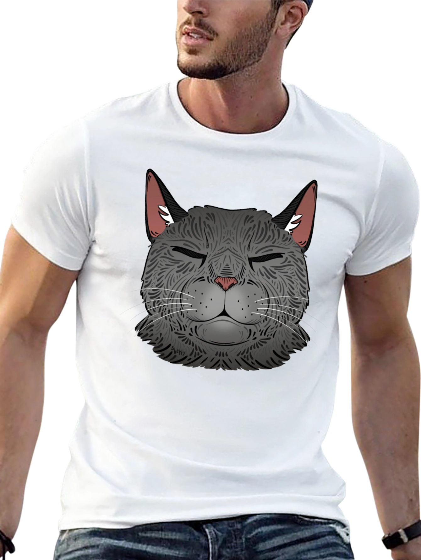 Grumpy Cat Graphic T-Shirt - Unisex Cotton Tee