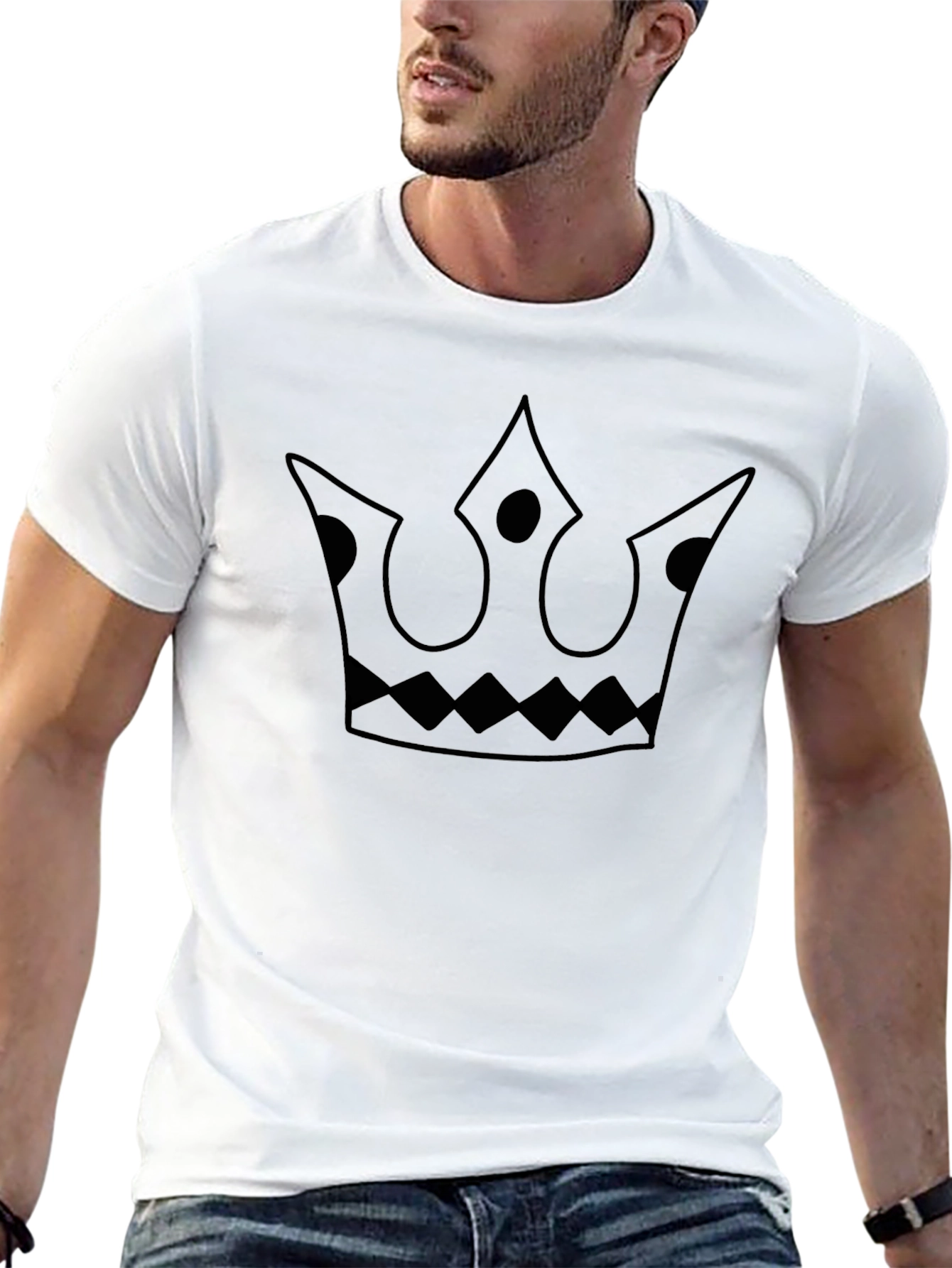 King Crown Graphic Tee - Mens Black T-Shirt