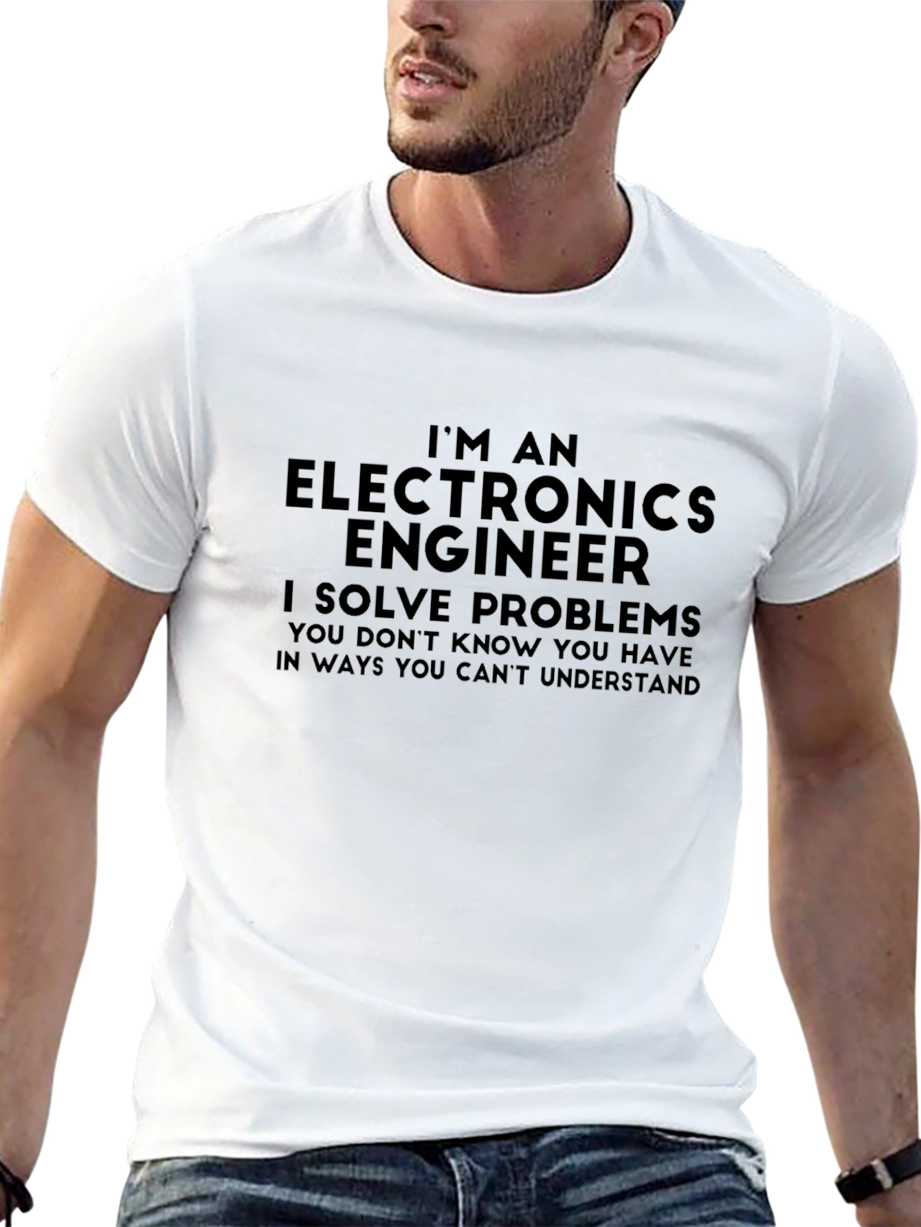 Electronics Engineer T-Shirt - Solve Problems Tee