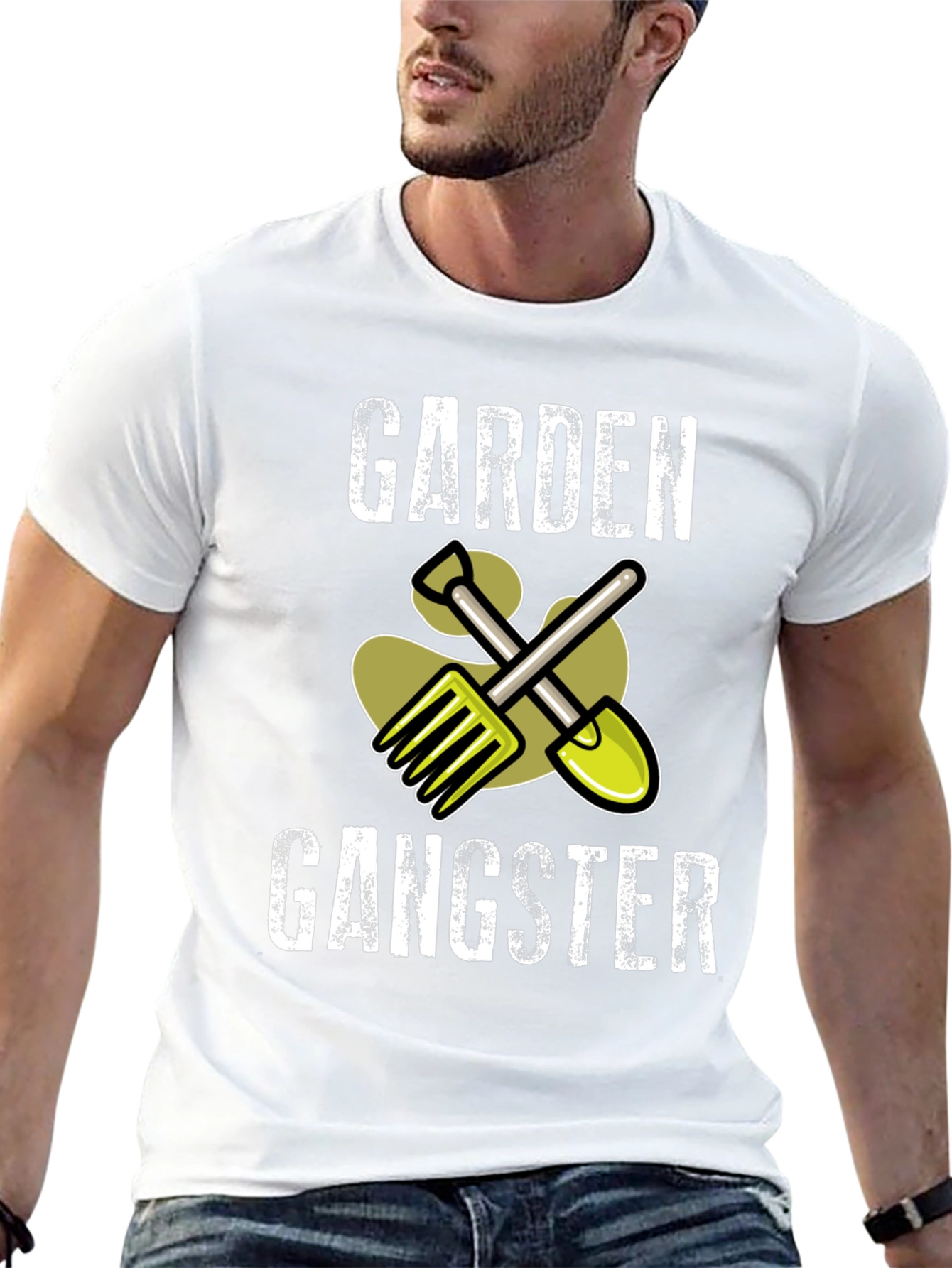 Garden Gangster T-Shirt - Funny Gardening Tee