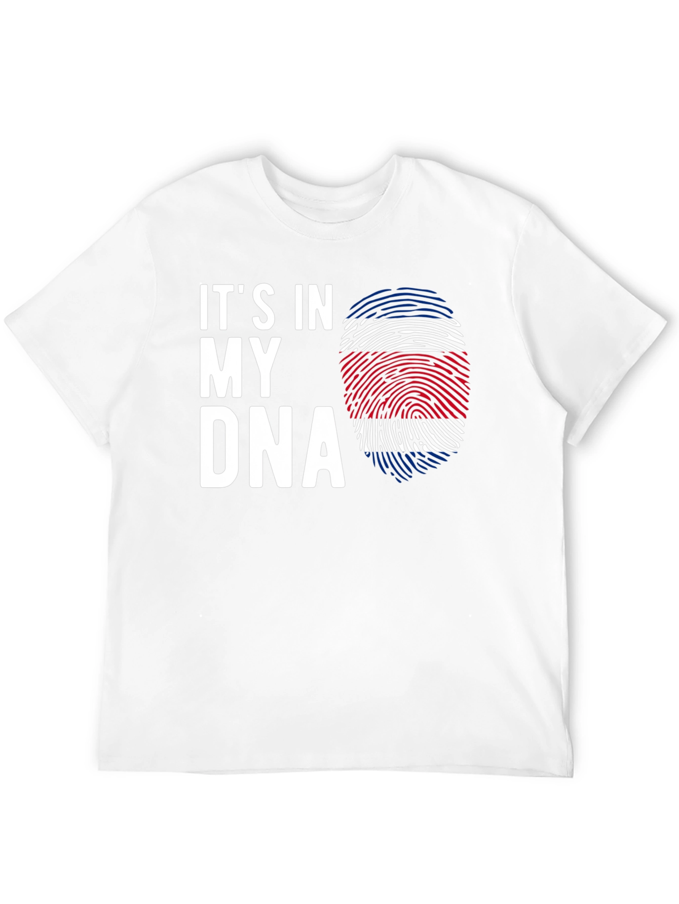 Costa Rica DNA T-Shirt - Patriotic Pride Tee