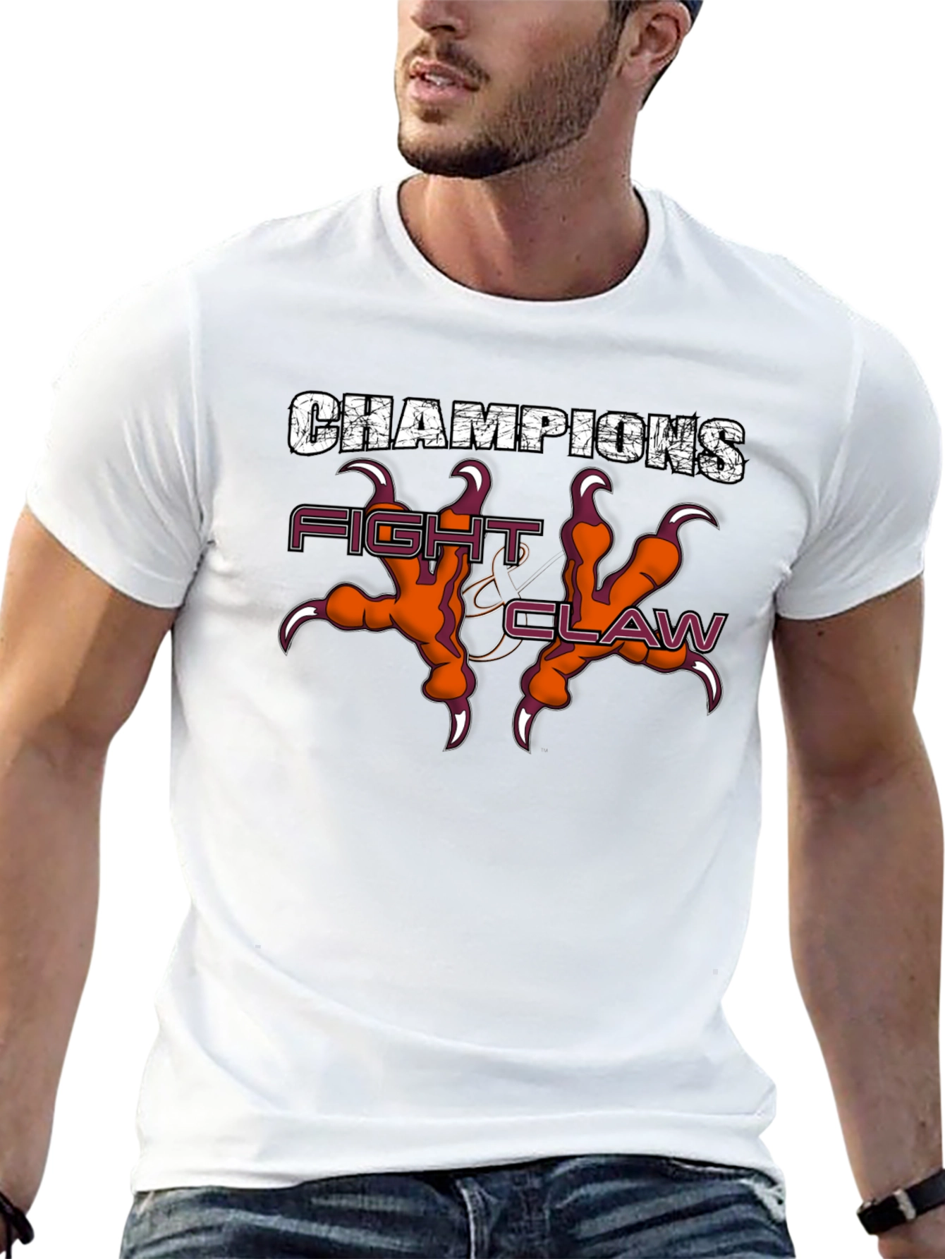 Champions Fight Claw T-Shirt - Black
