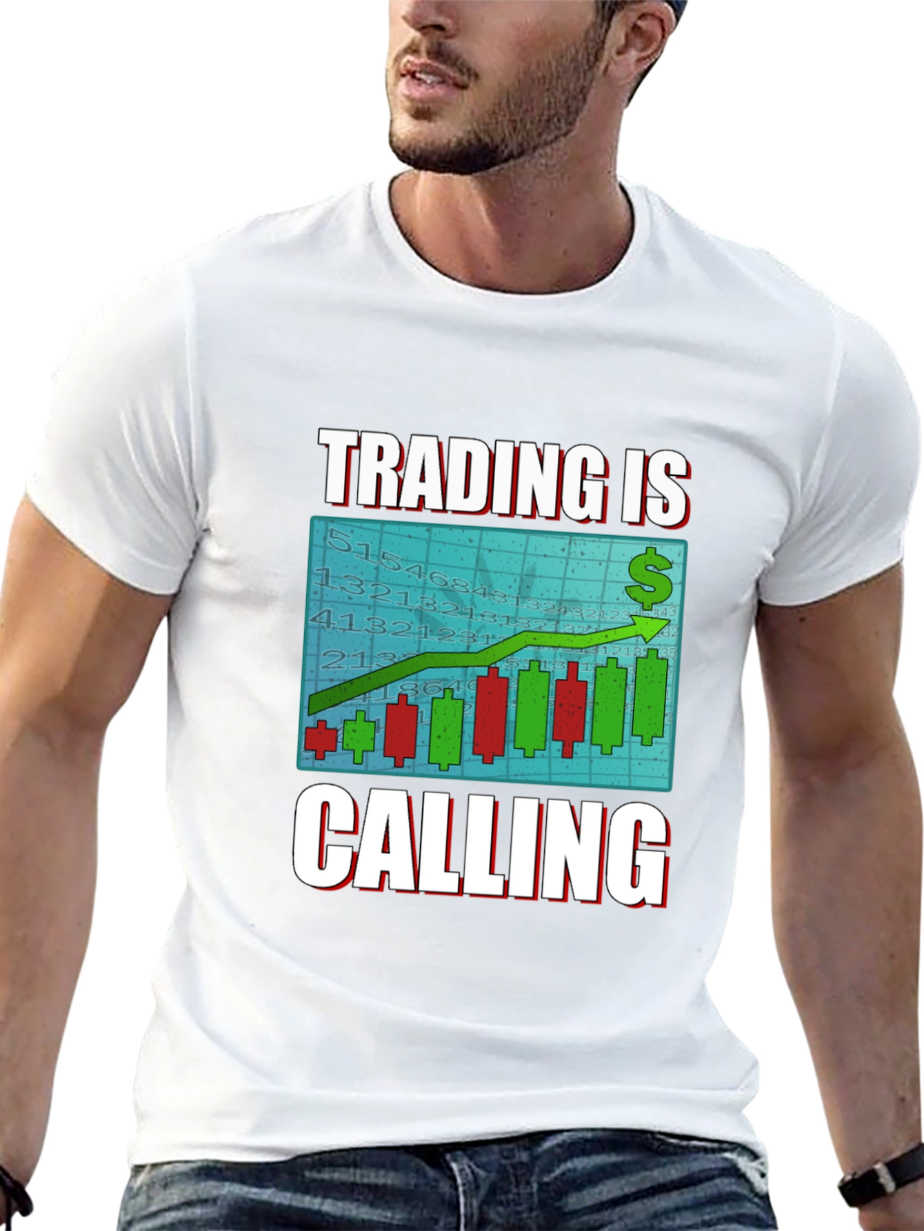 Trading Is Calling Graphic Tee