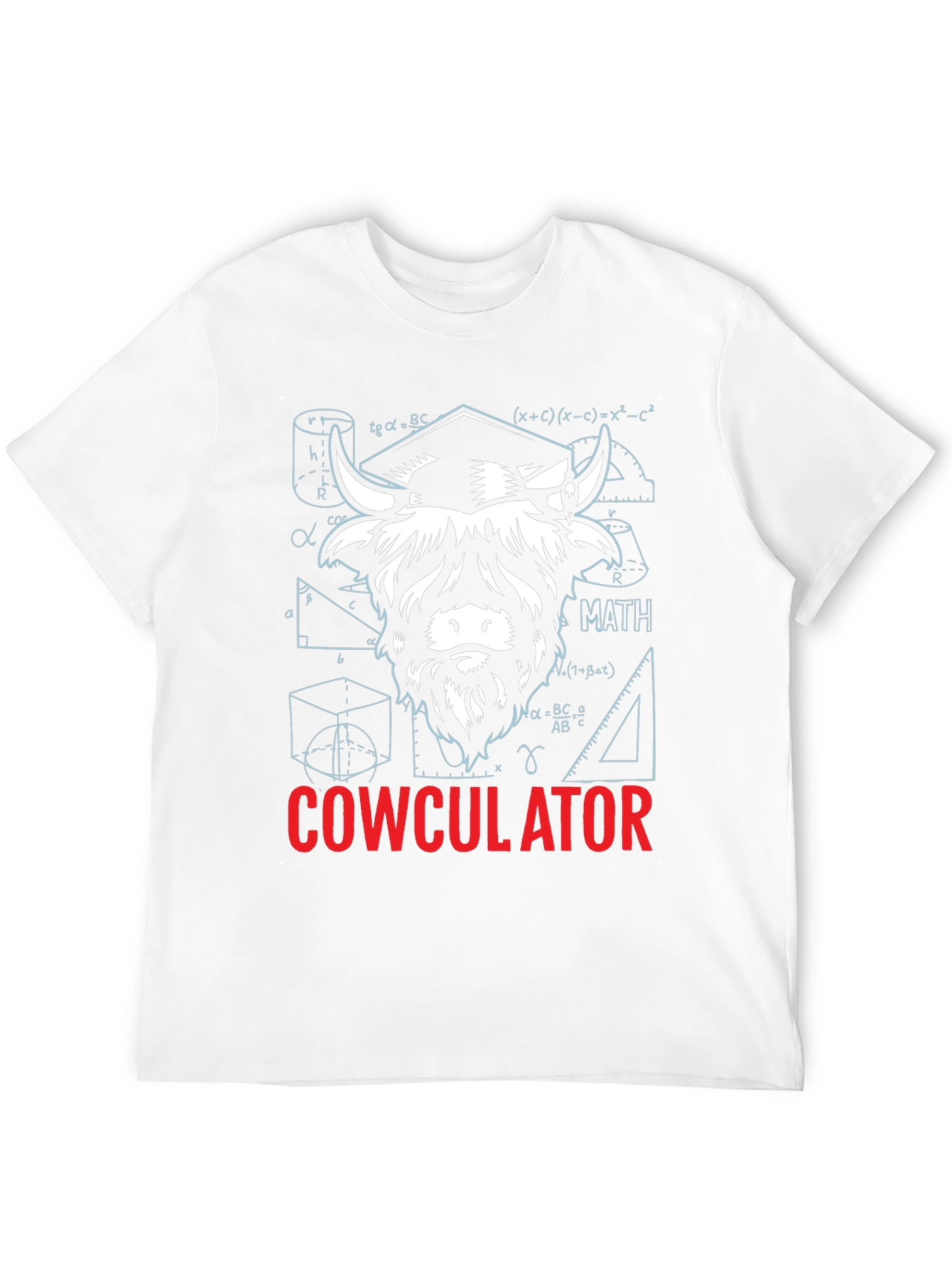 Cowculator Math Pun T-Shirt