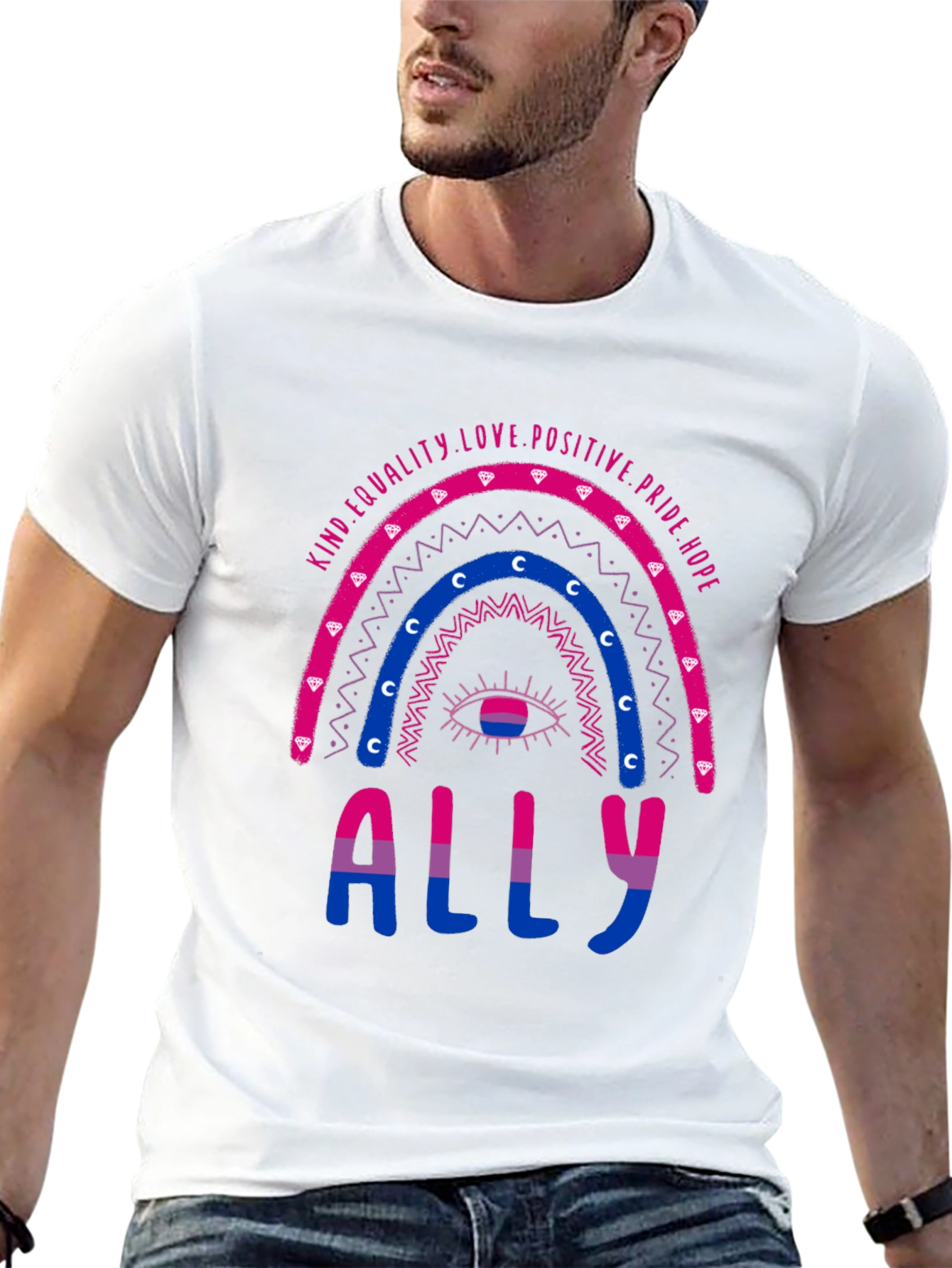 Bisexual Pride Ally T-Shirt