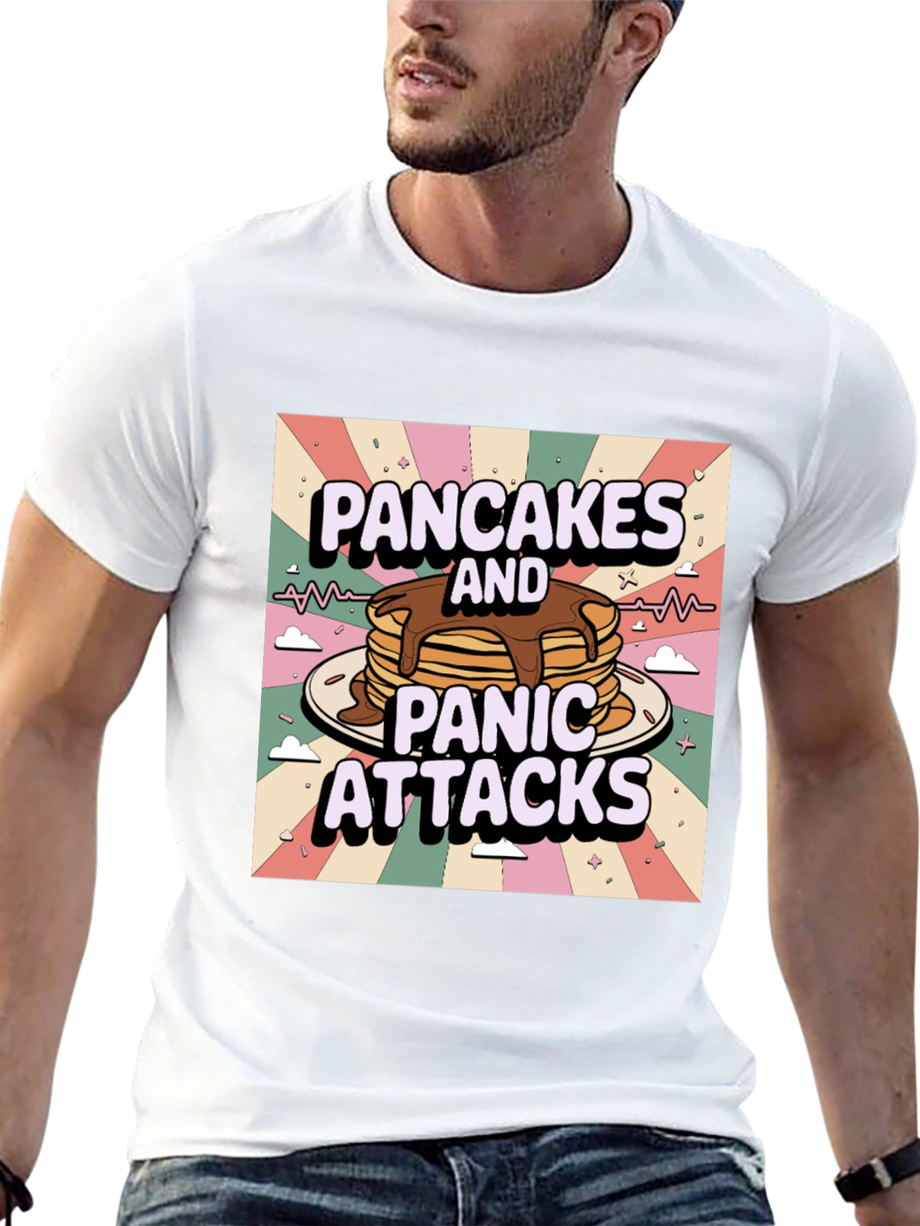 Pancakes and Panic Attacks T-Shirt