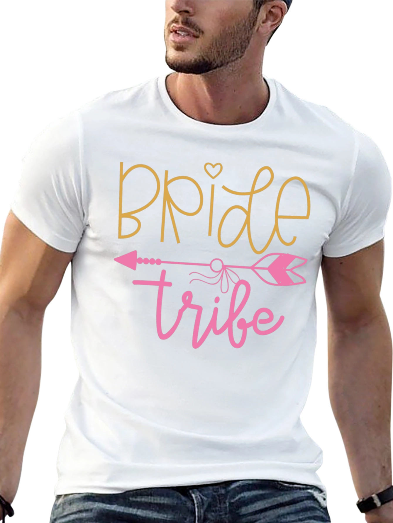 Bride Tribe Graphic Tee - Fun Wedding Party Shirt