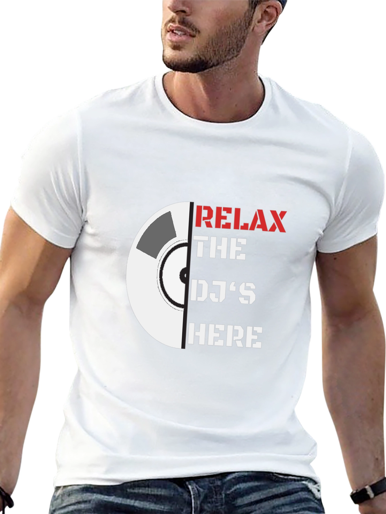 Relax The DJs Here Graphic T-Shirt