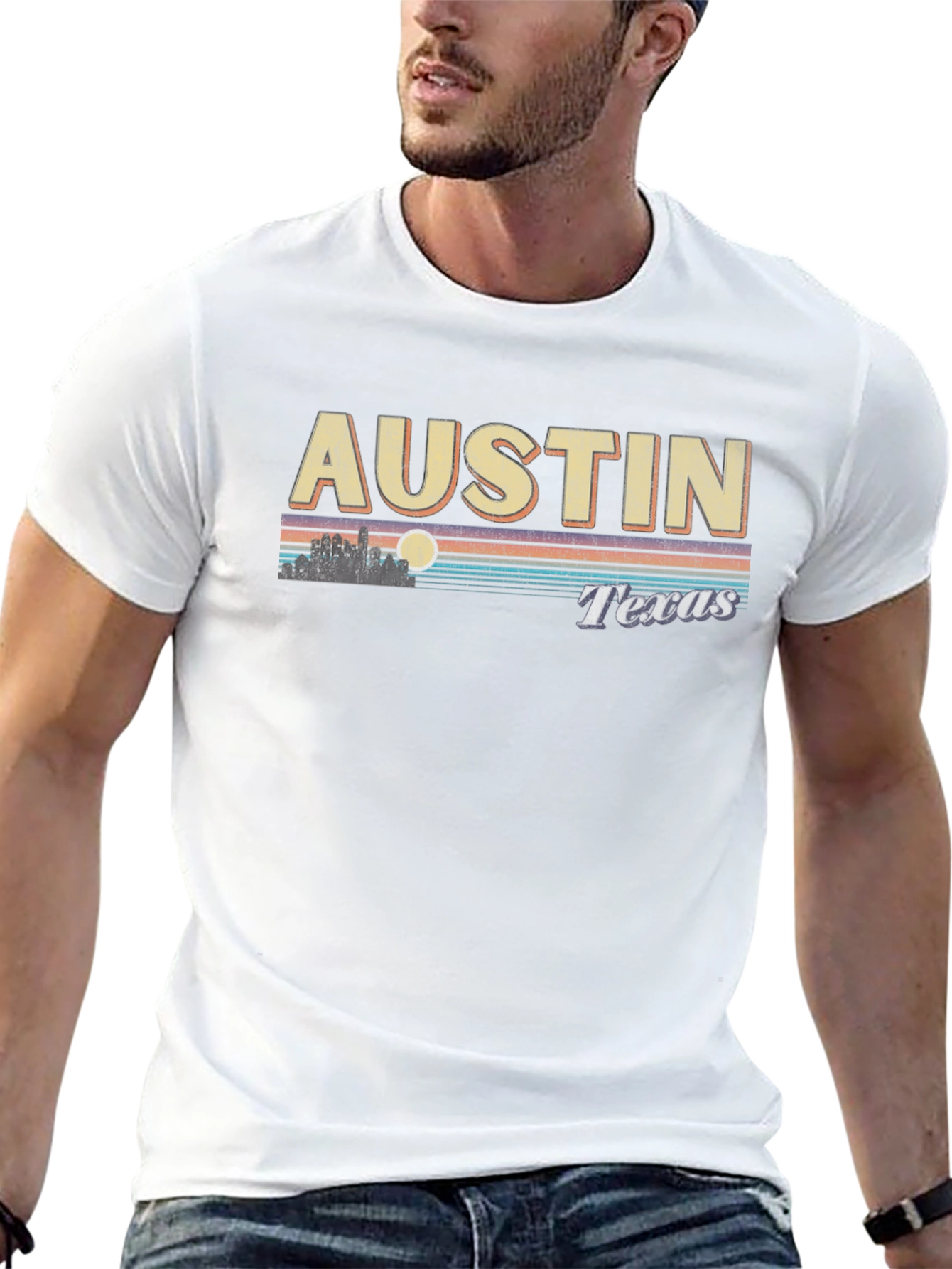 Austin Texas Retro T-Shirt