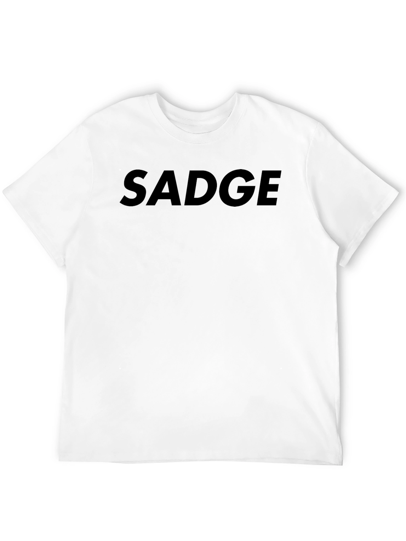 Sadge Graphic T-Shirt - Classic Black Tee