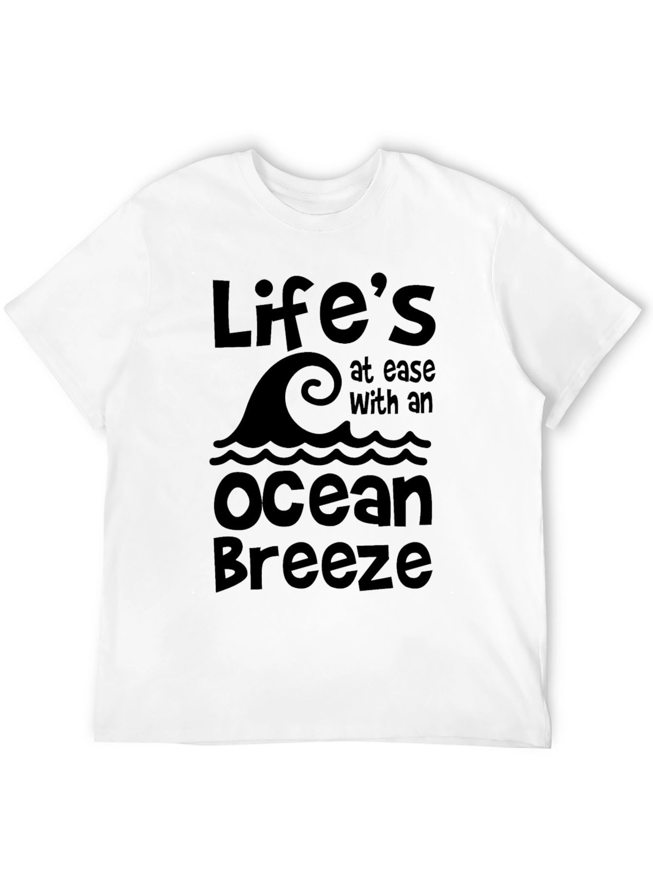 Lifes at Ease Ocean Breeze Graphic Tee