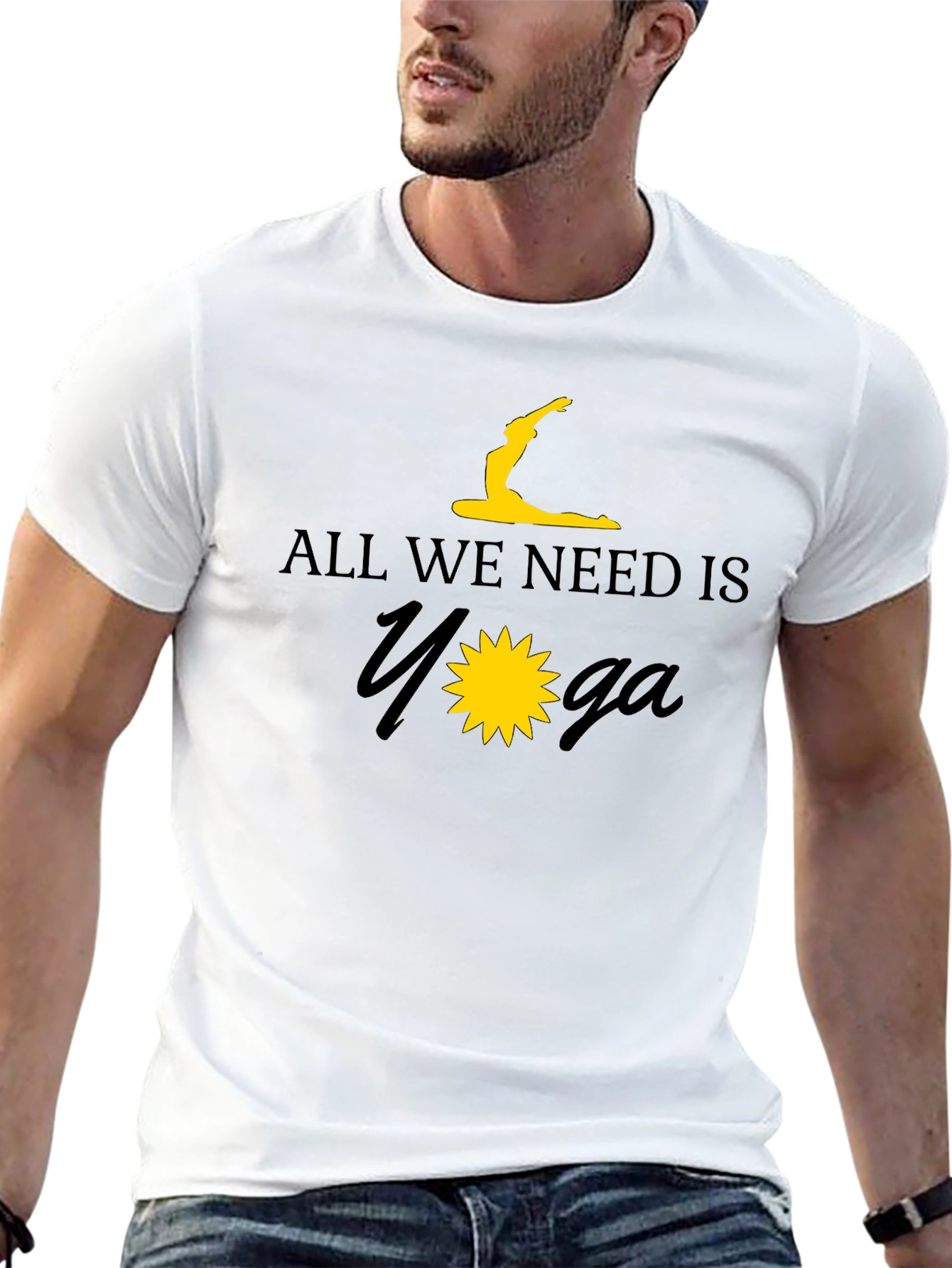 All We Need Is Yoga Graphic Tee