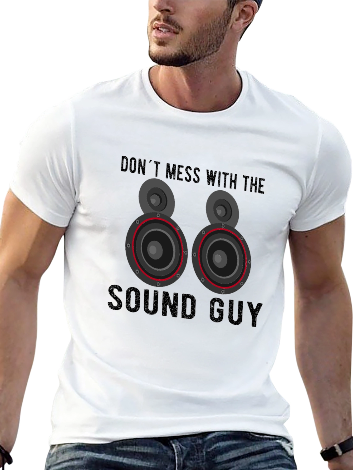 Dont Mess with the Sound Guy Graphic T-Shirt