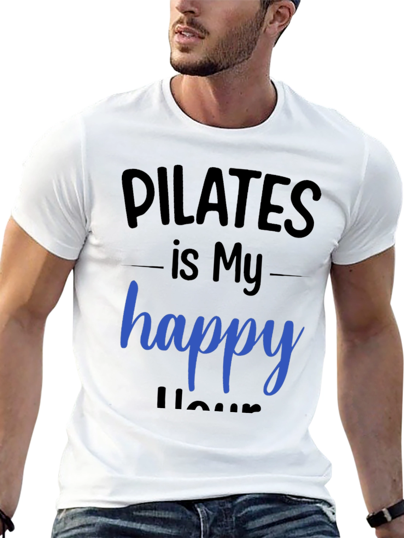 Pilates Happy Hour Graphic Tee