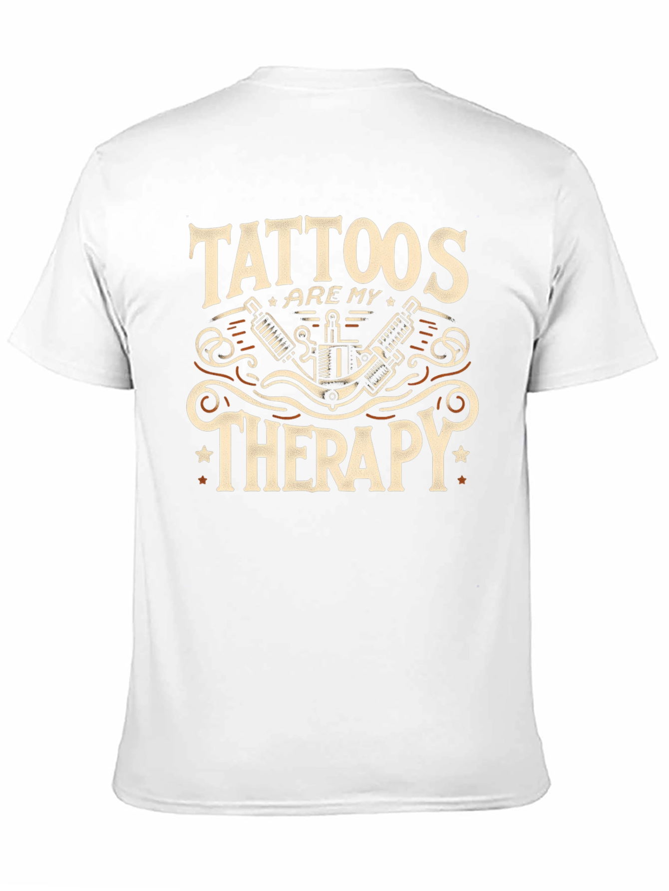Tattoos Are My Therapy Graphic Tee - Black