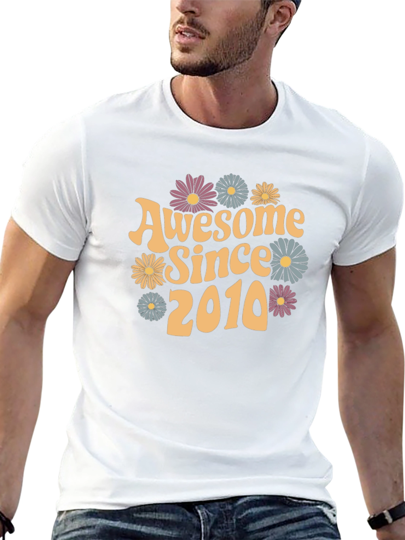 Awesome Since 2010 Graphic T-Shirt