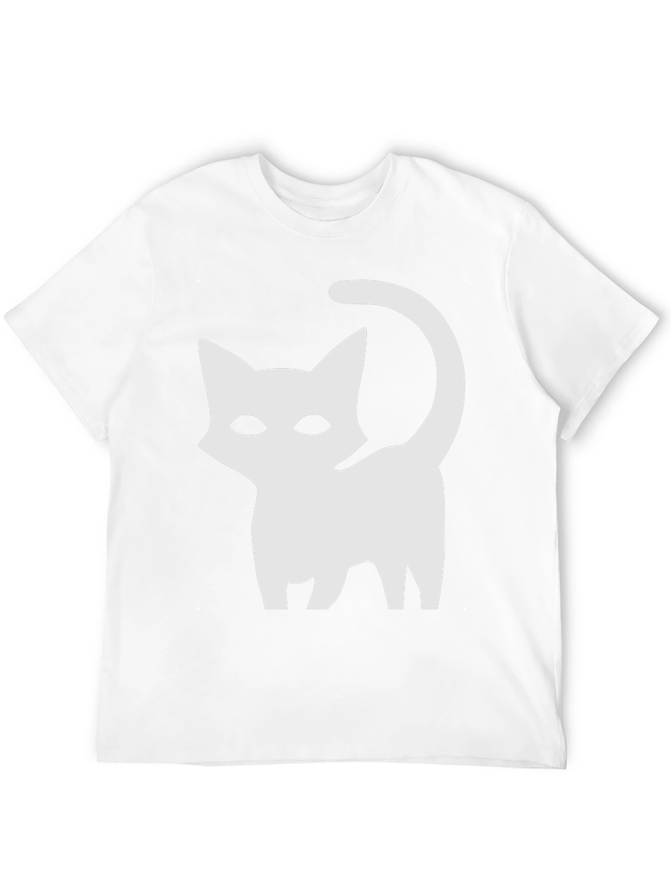 Black Cat Graphic Tee - Stylish Casual Wear
