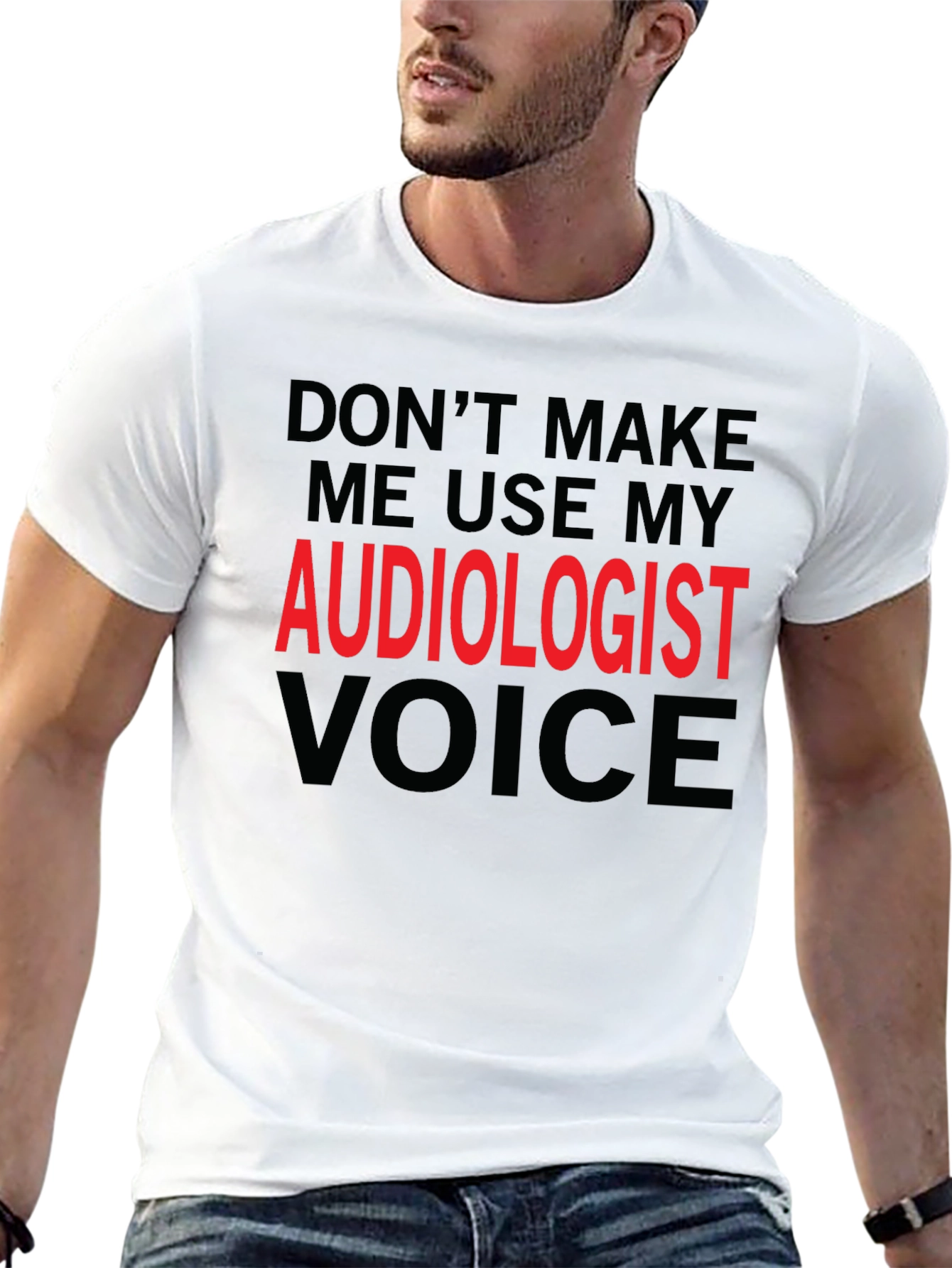 Audiologist Voice Funny Graphic T-Shirt
