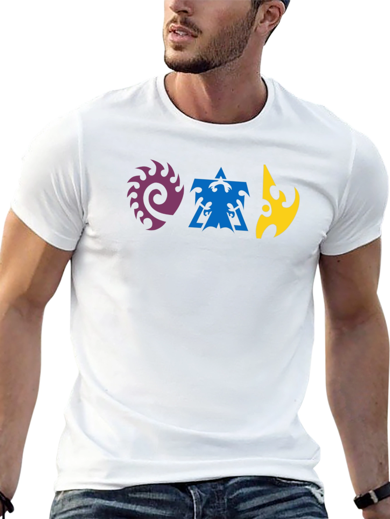 StarCraft Races T-Shirt: Zerg Protoss Terran