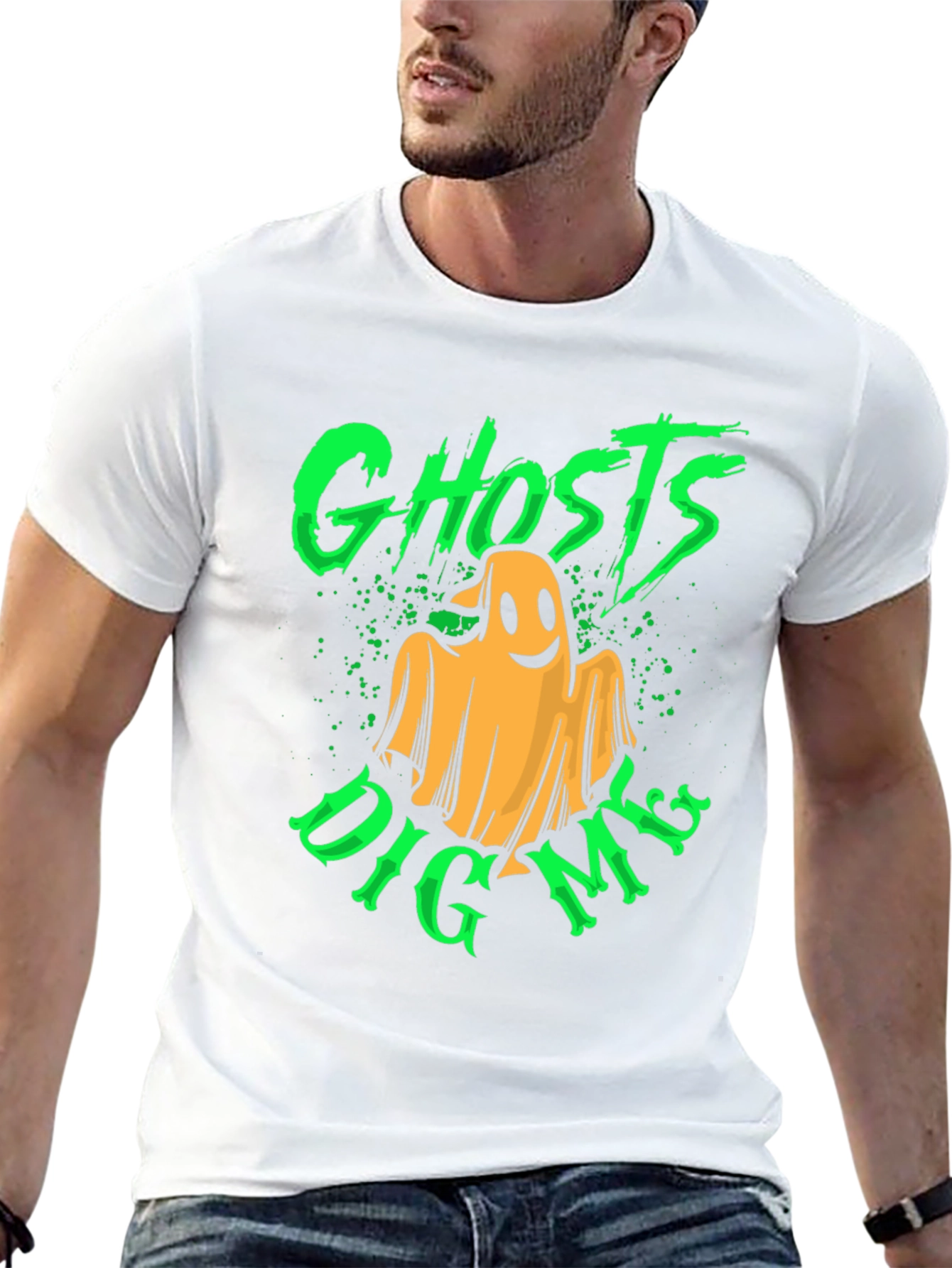 Ghosts Dig Me T-Shirt - Spooky Season