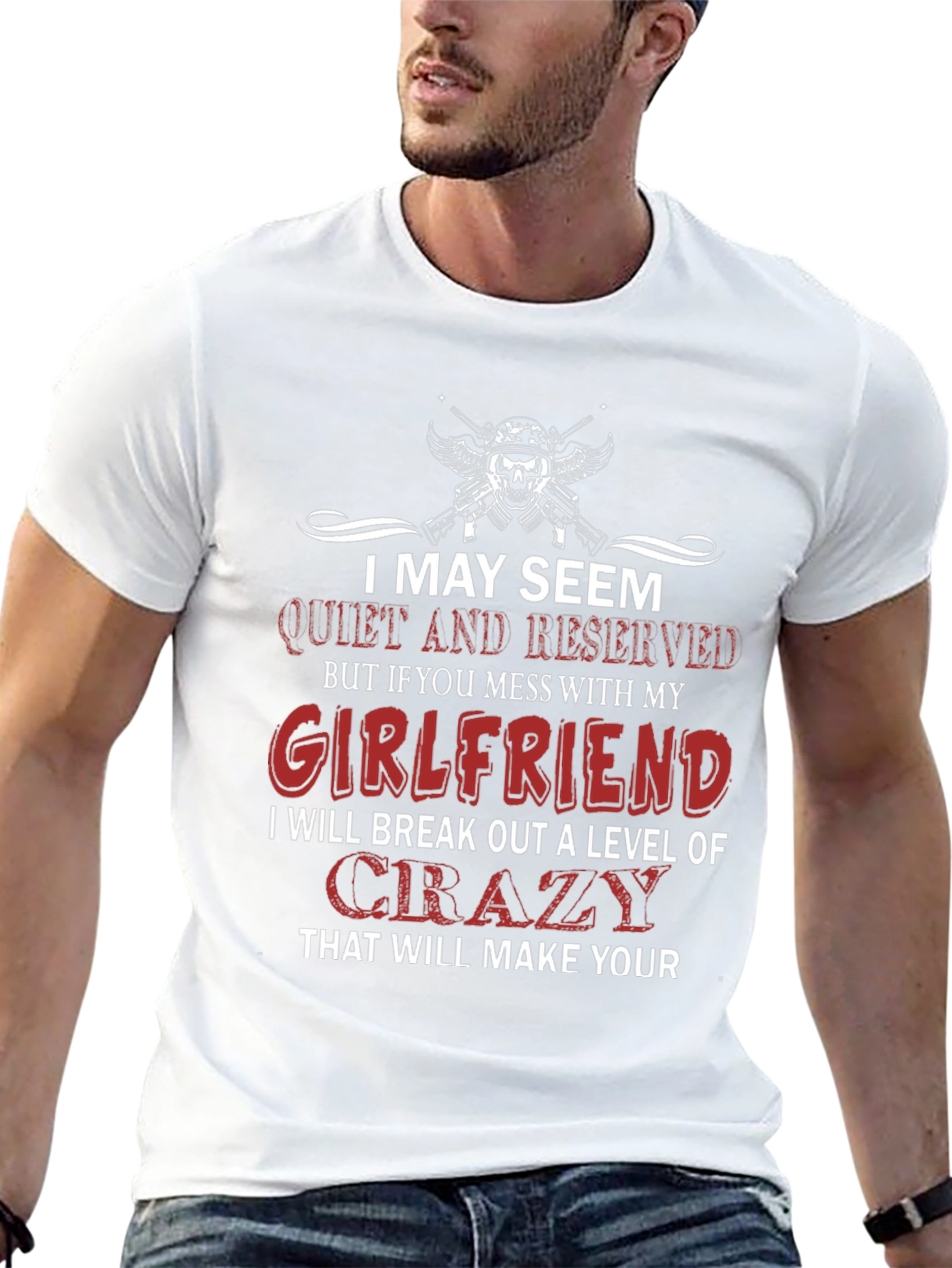 GF Defender T-Shirt - I May Seem Quiet