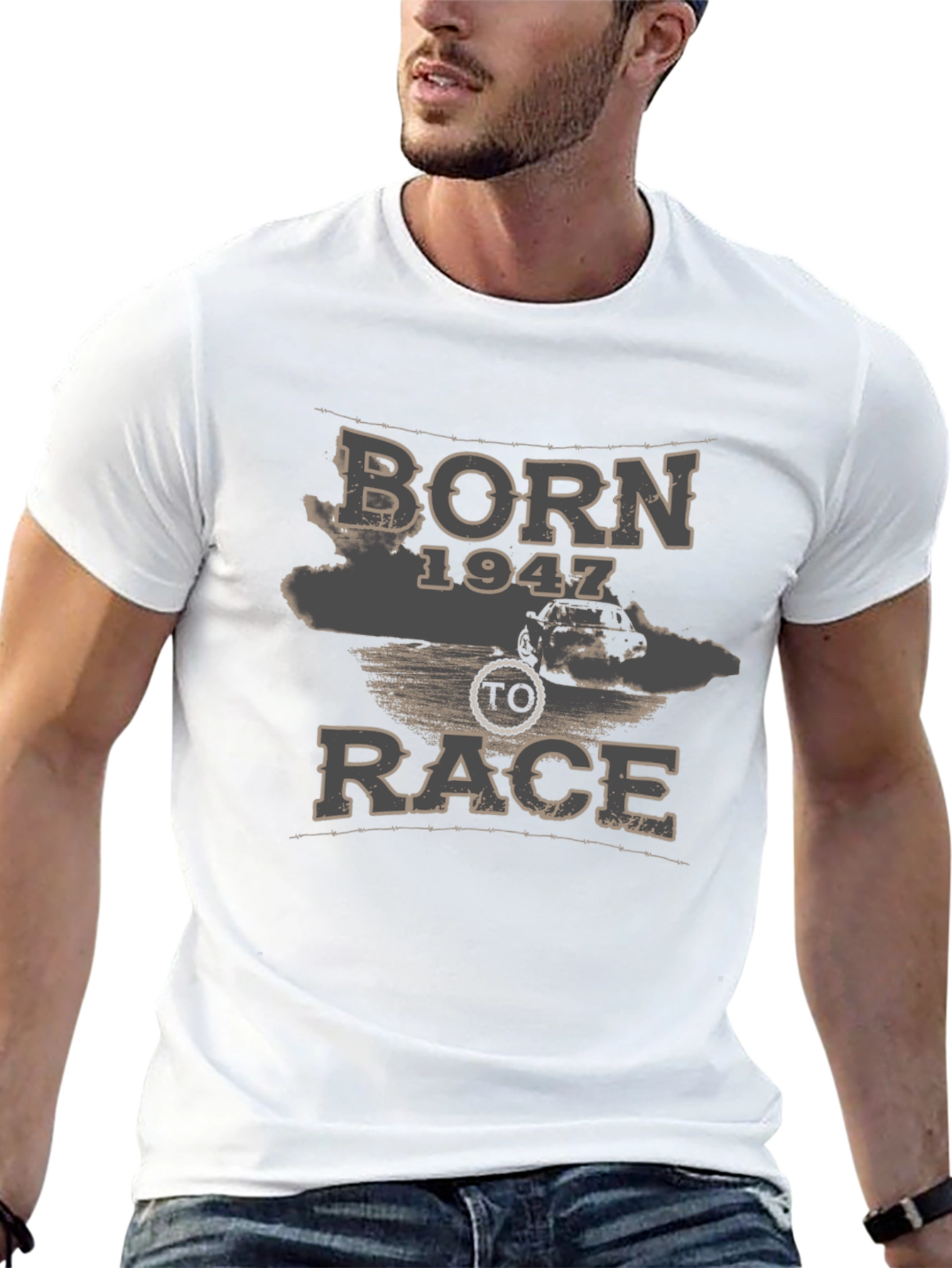 Born 1947 to Race - Graphic Tee