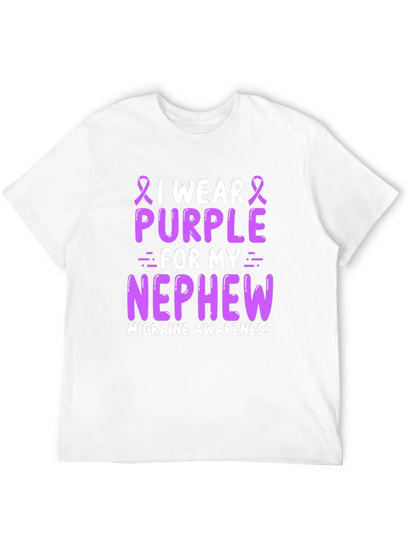 Purple Migraine Awareness T-Shirt