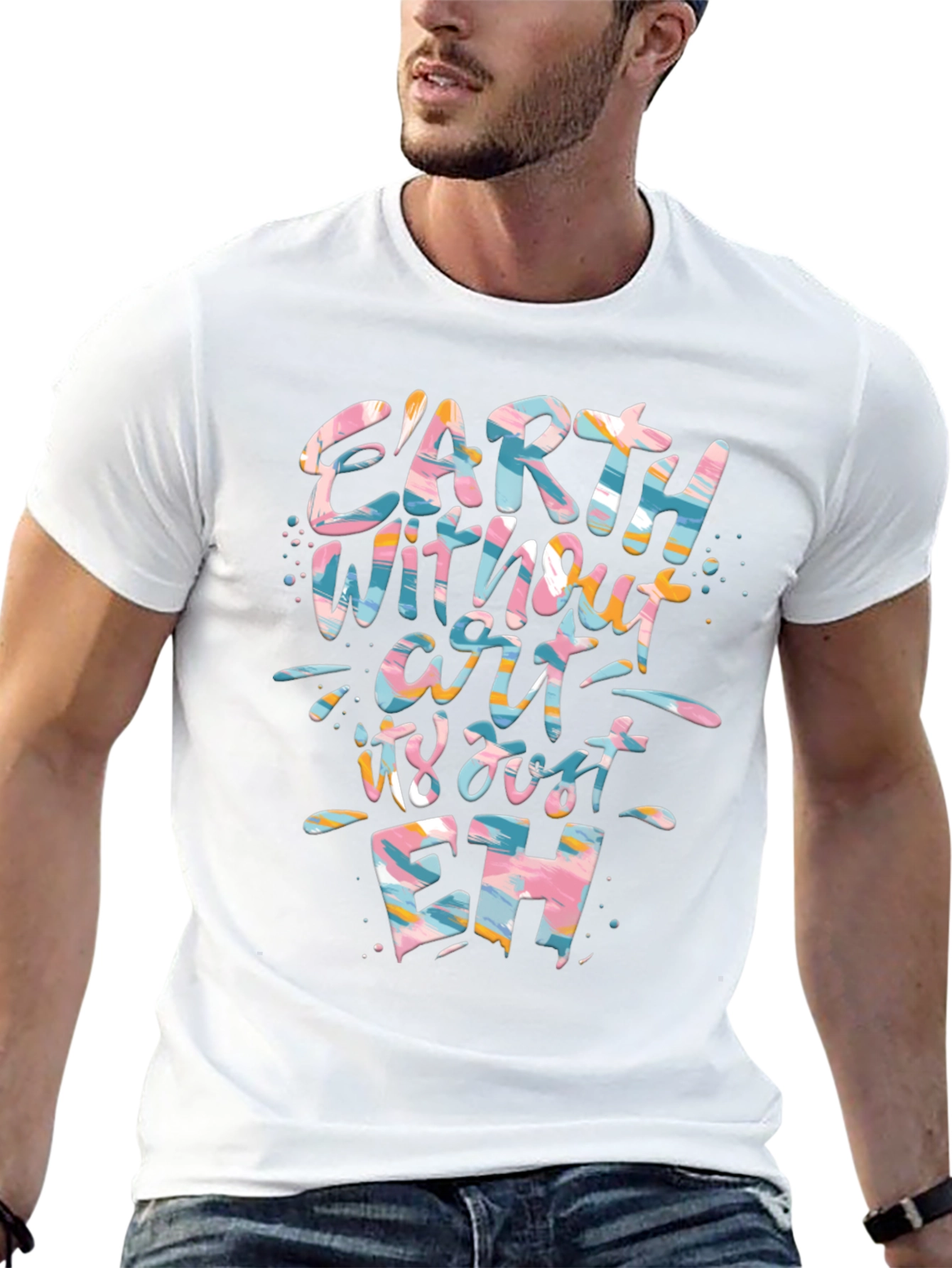 Earth Without Art Black Graphic Tee