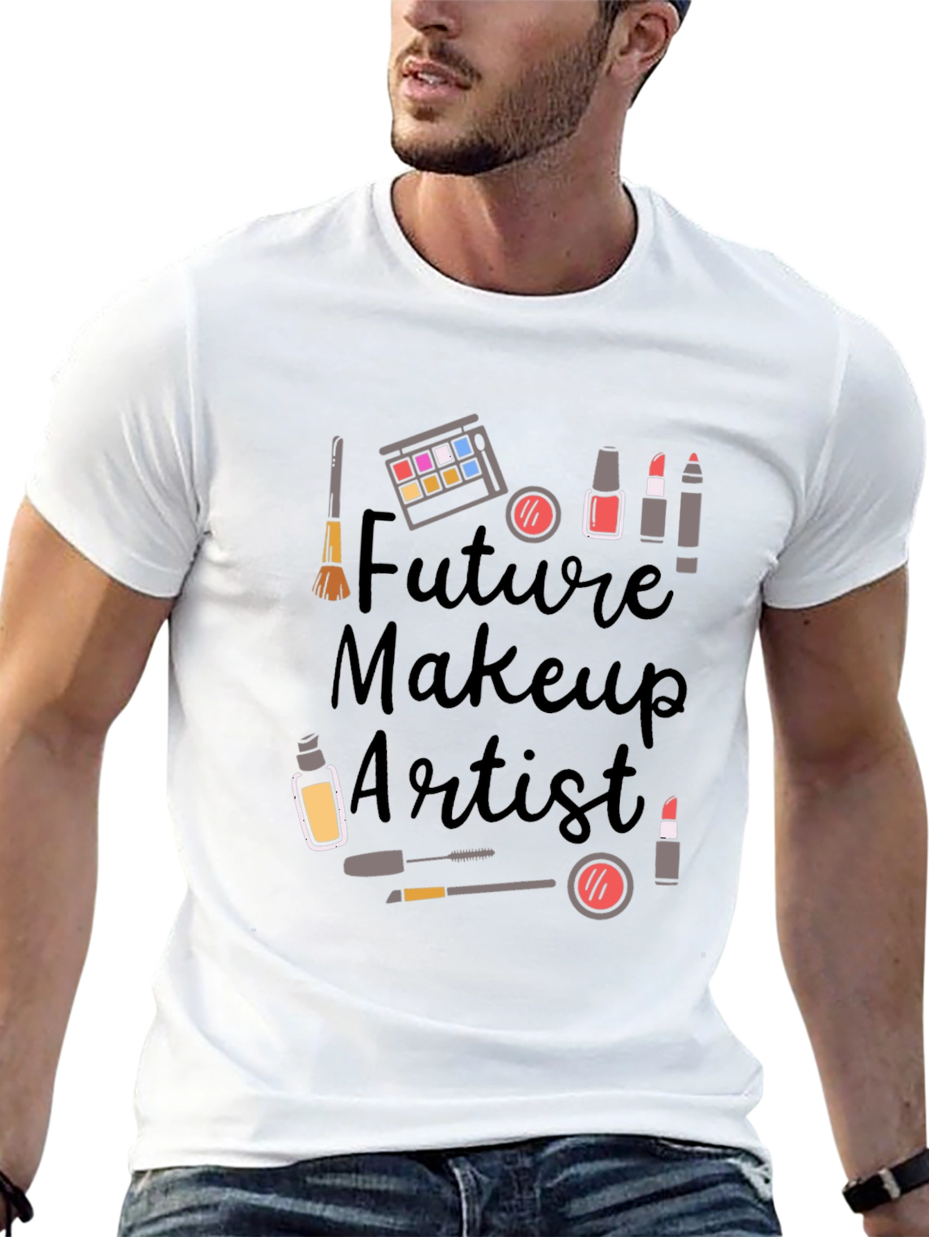 Future Makeup Artist Graphic T-Shirt