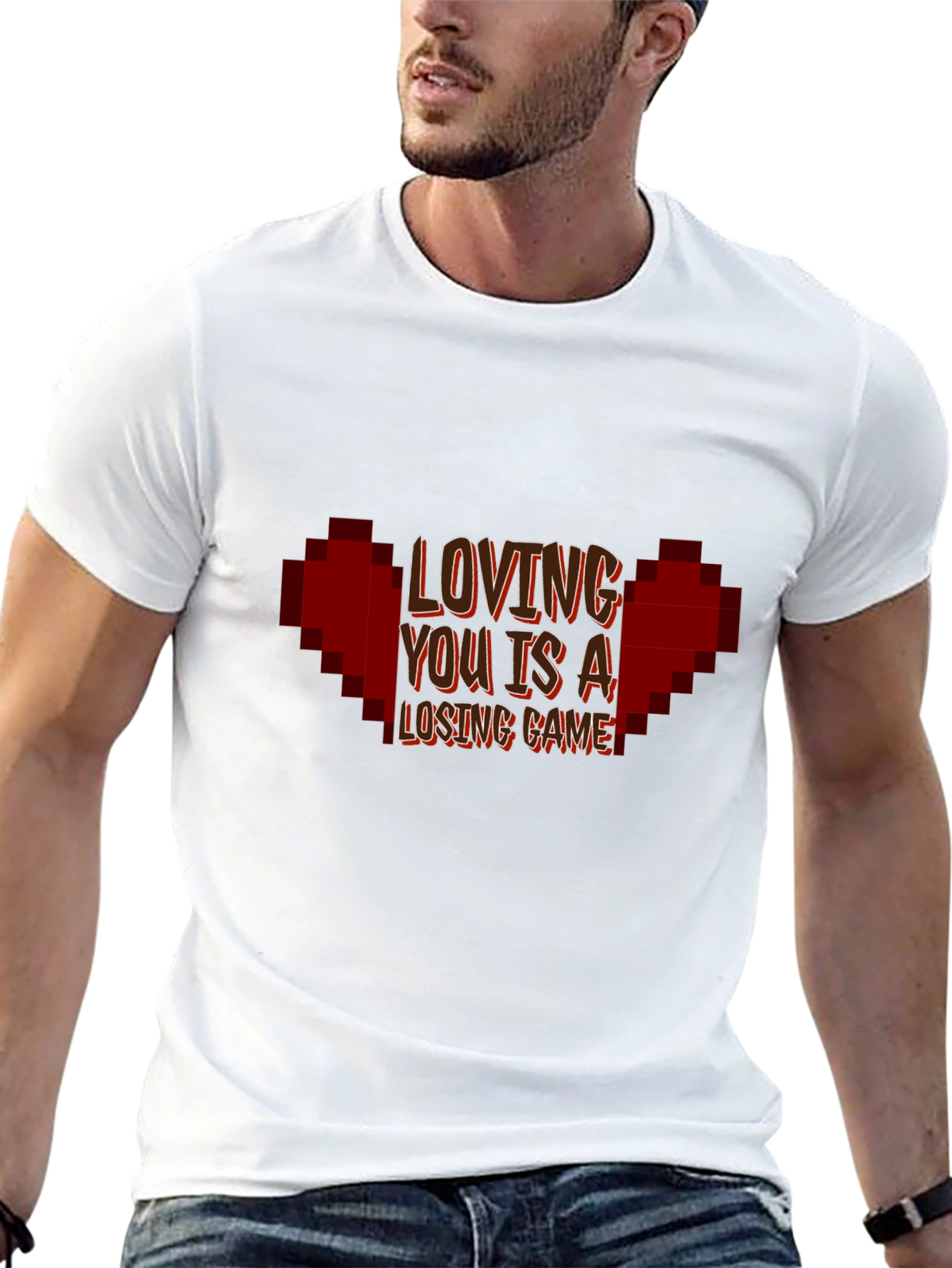 Loving You Is A Losing Game Graphic Tee