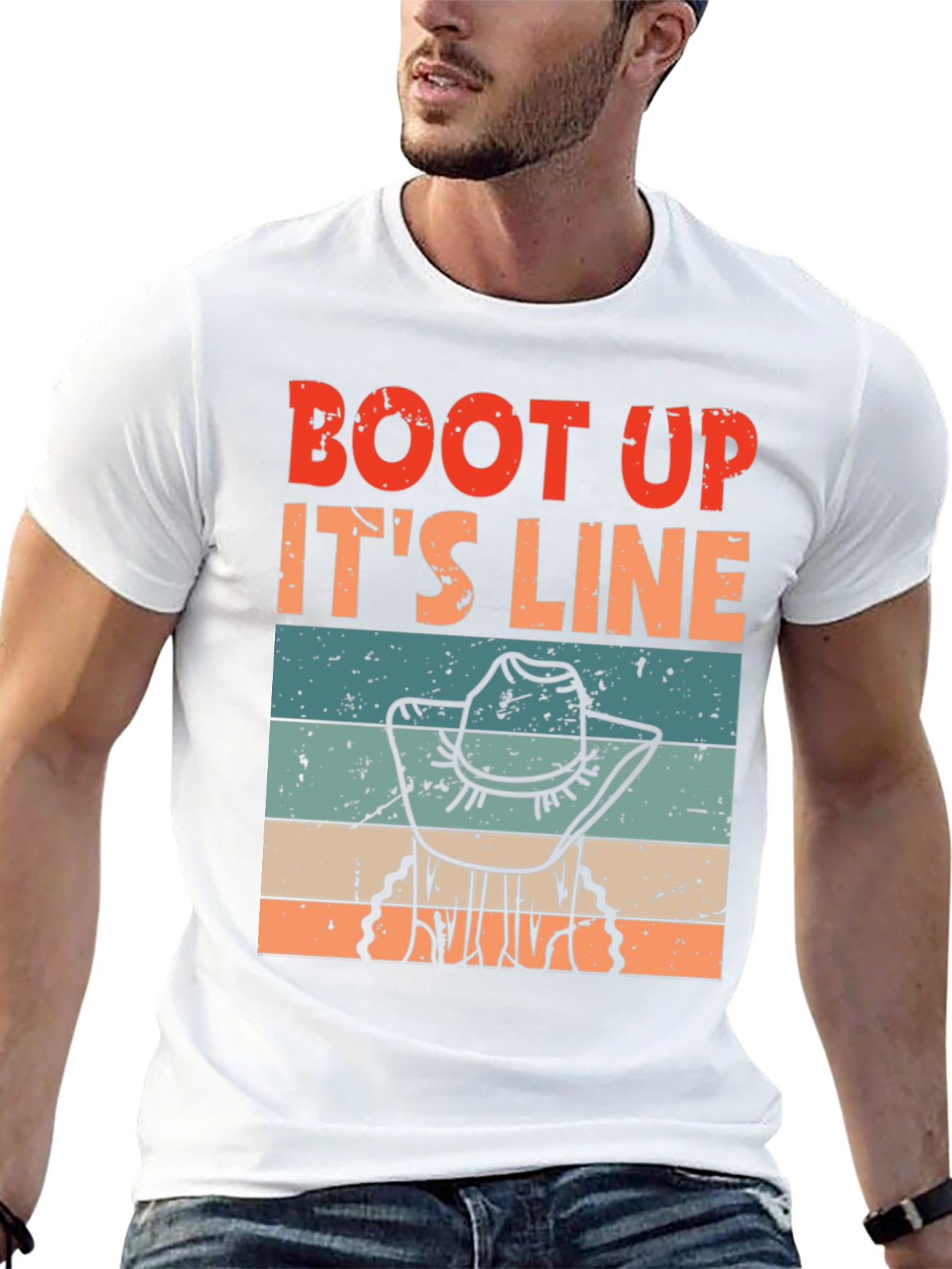 Boot Up Its Line Dancing T-Shirt