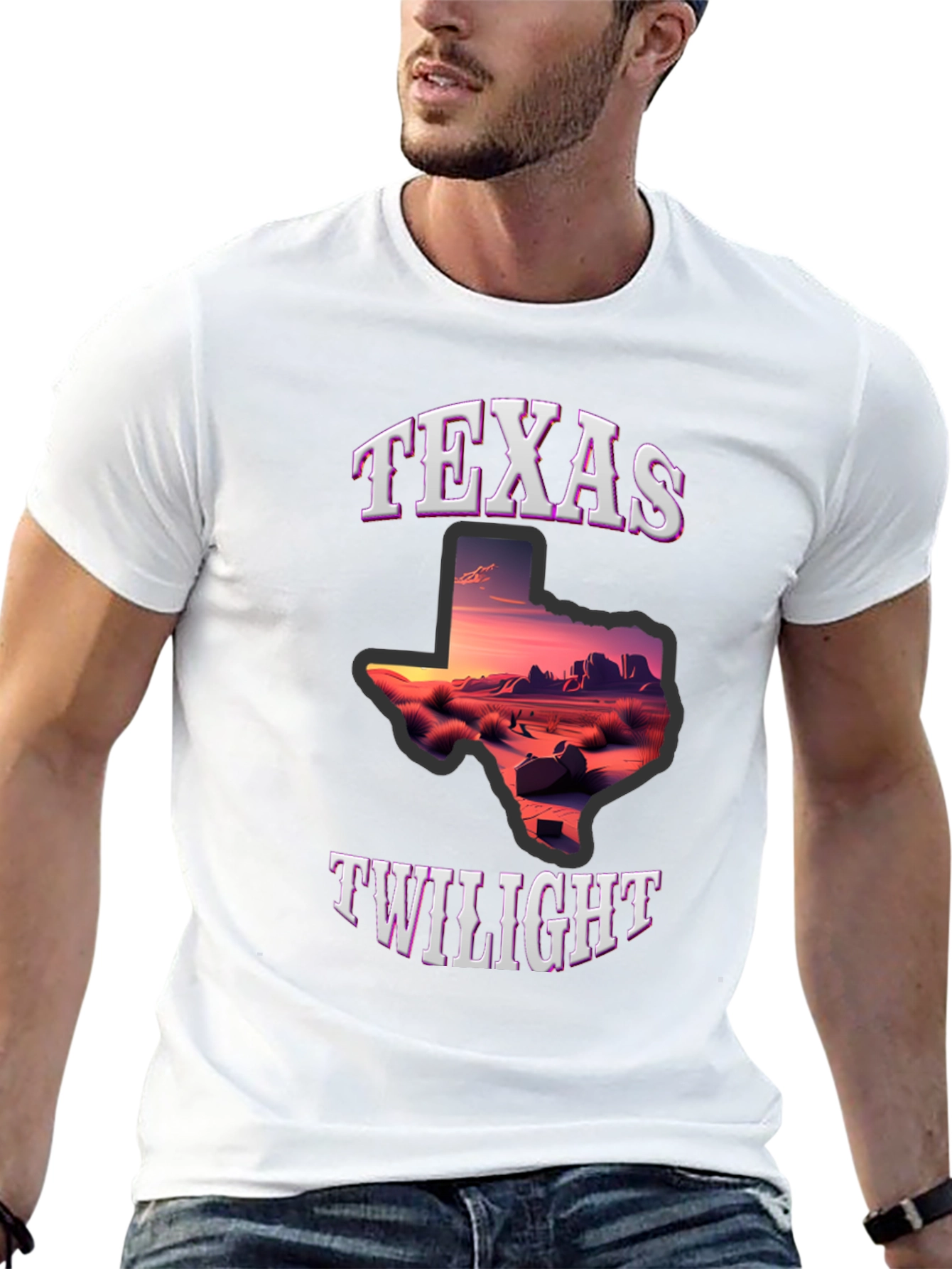 Texas Twilight Graphic Tee